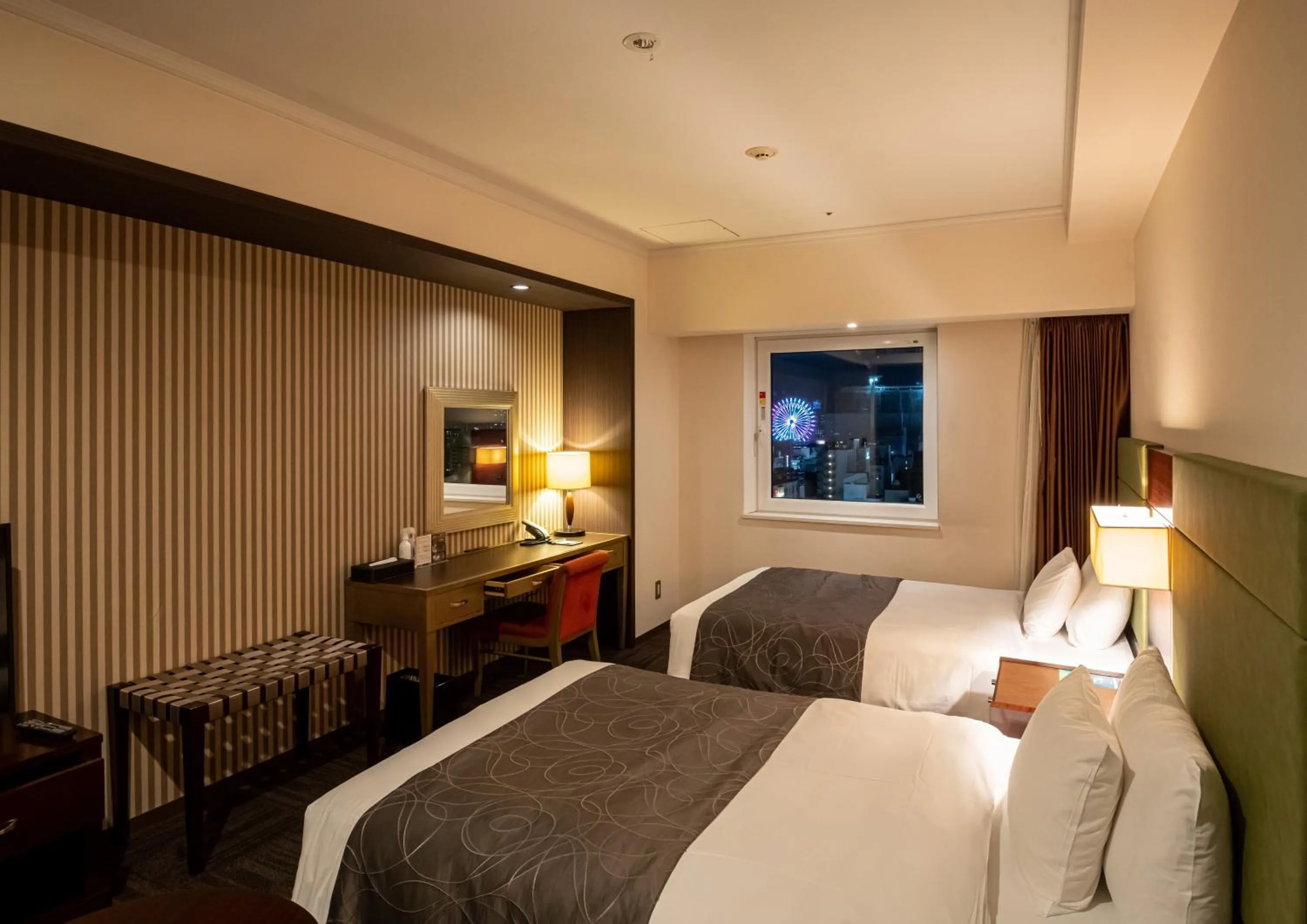 Bed in Ibis Styles Sapporo