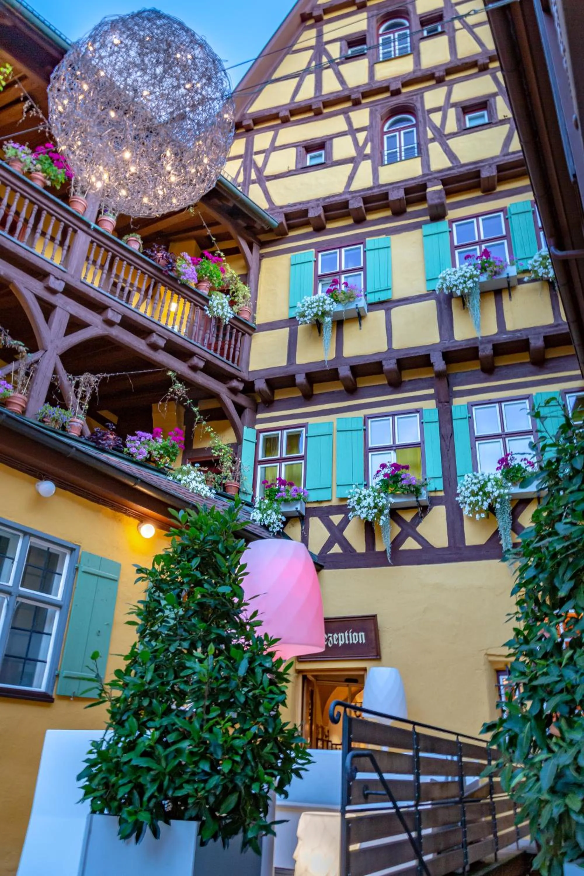 Property building in hezelhof hotel