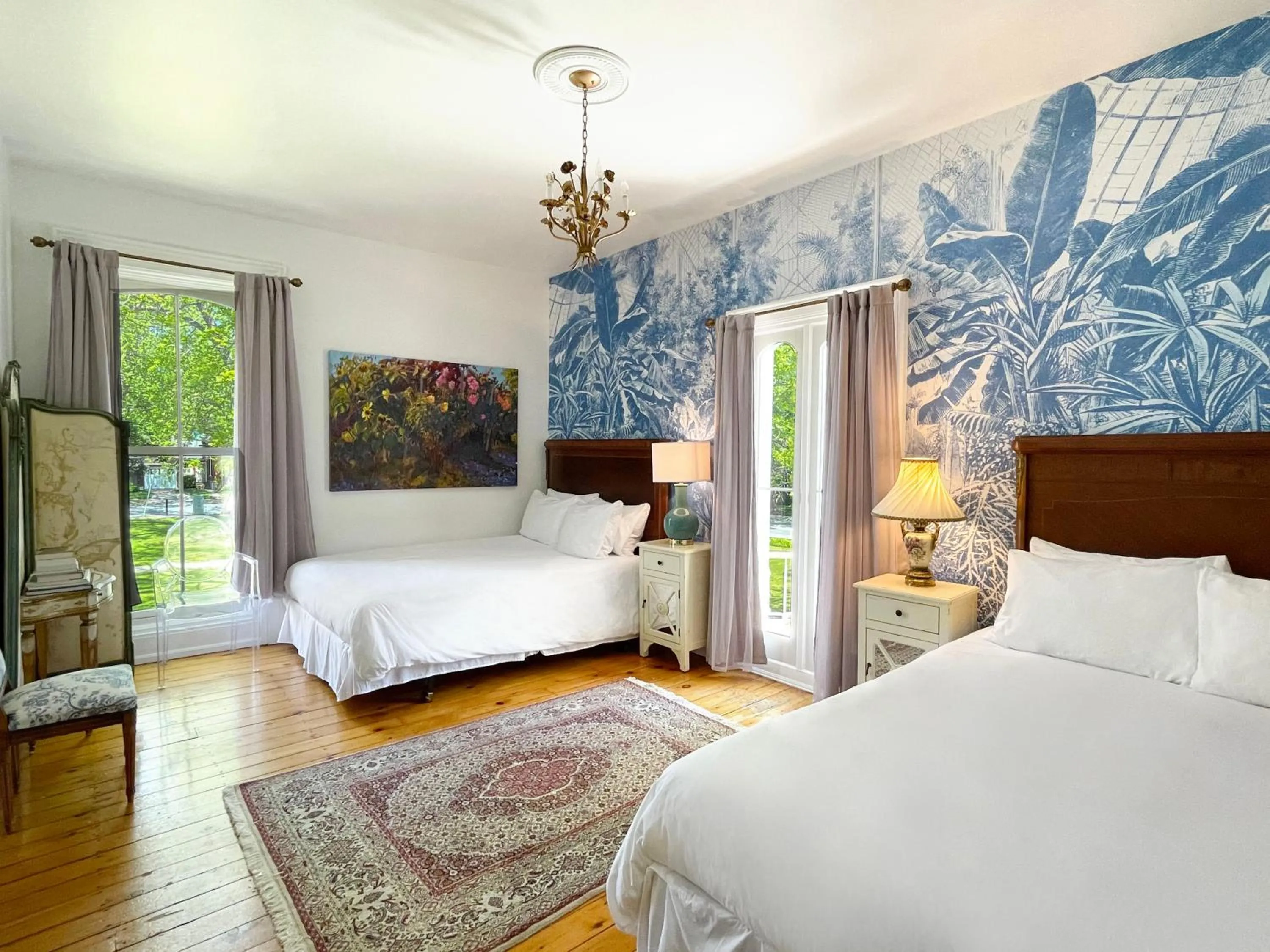 Bedroom, Bed in Merrill House