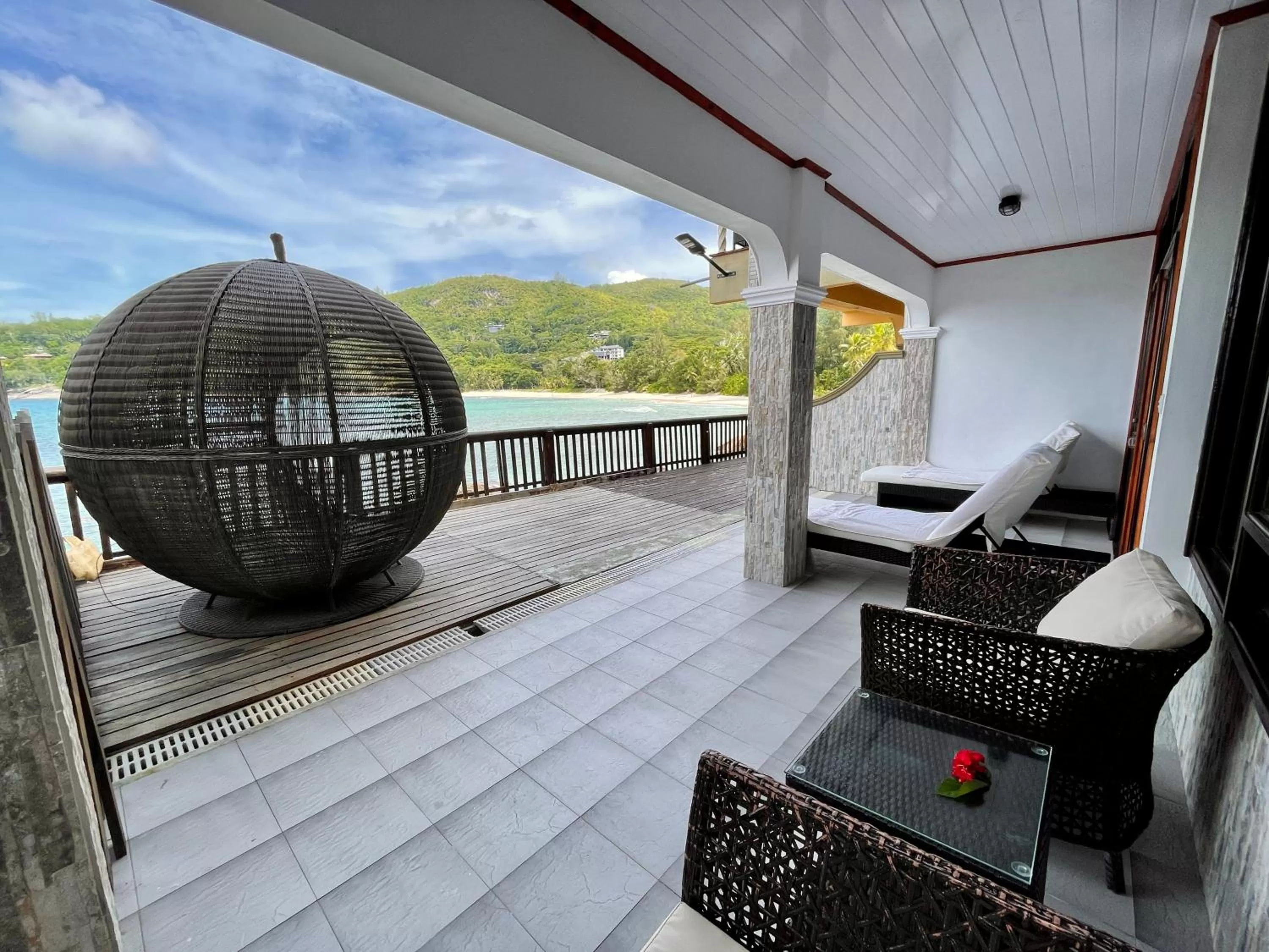 Patio in Villa Chez Batista