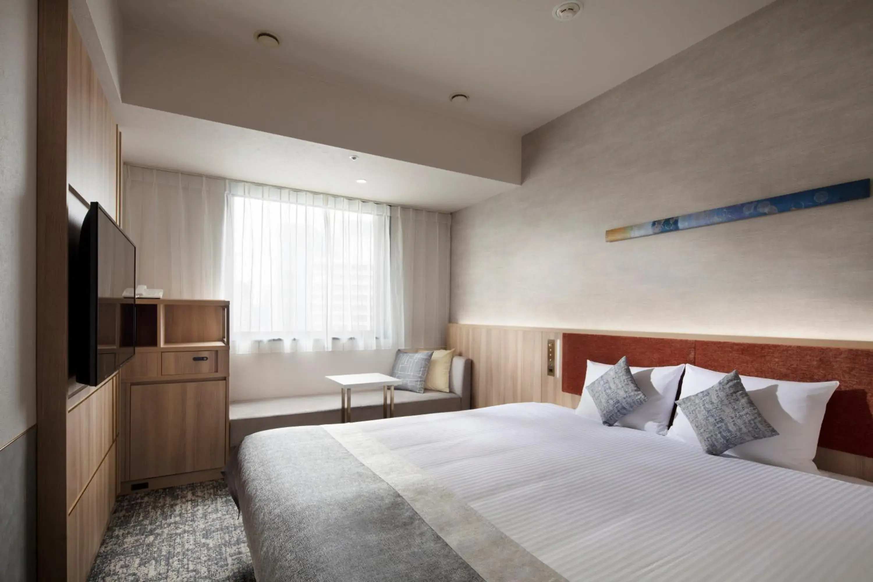 Bed in Hotel Villa Fontaine Tokyo-Tamachi
