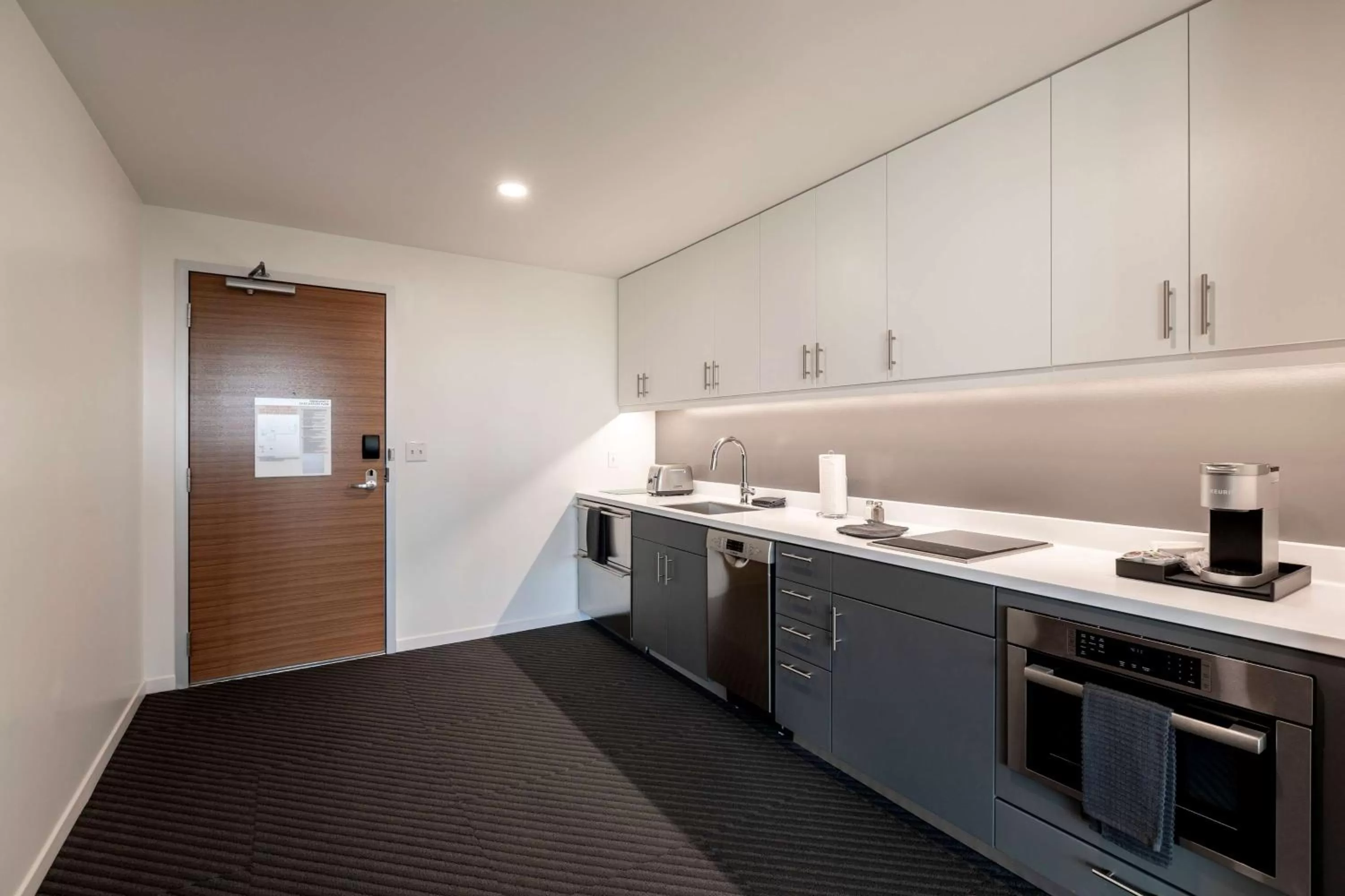 Kitchen or kitchenette in Hotel Chauncey Iowa City, Tapestry Collection by Hilton