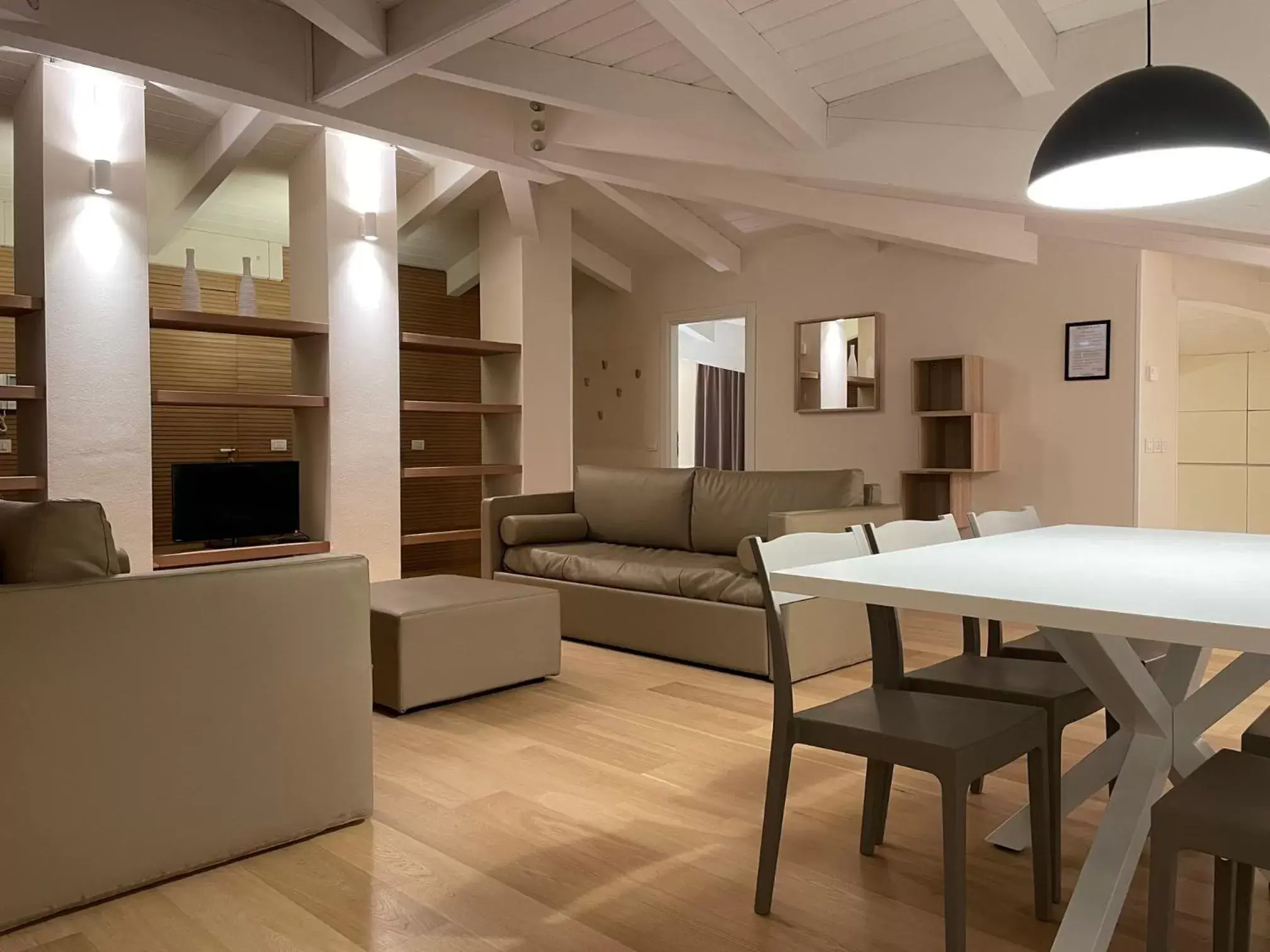 Living room, Seating Area in Ceccarini Suite