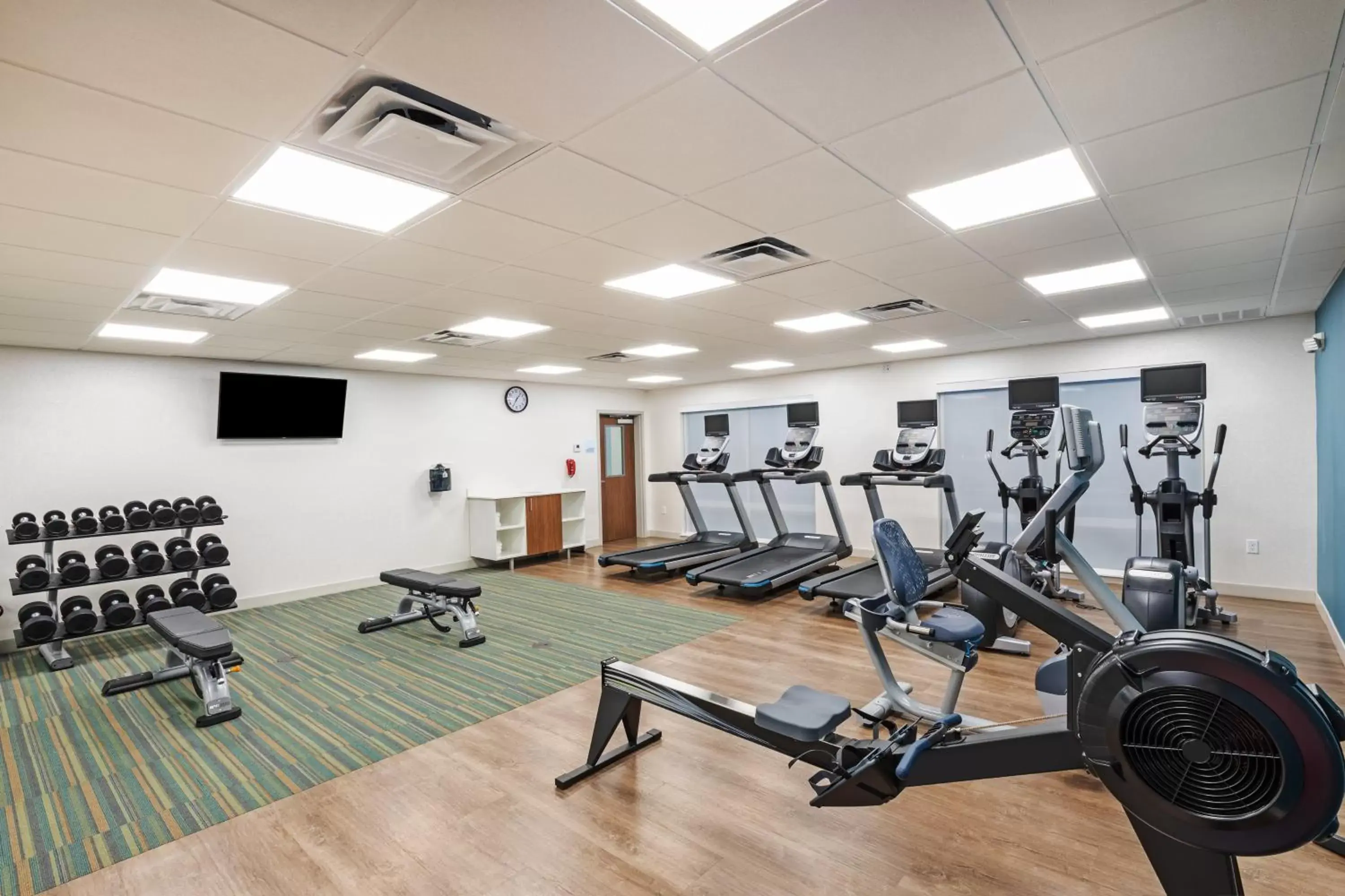 Fitness centre/facilities, Fitness Center/Facilities in Holiday Inn Express & Suites Purcell, an IHG Hotel