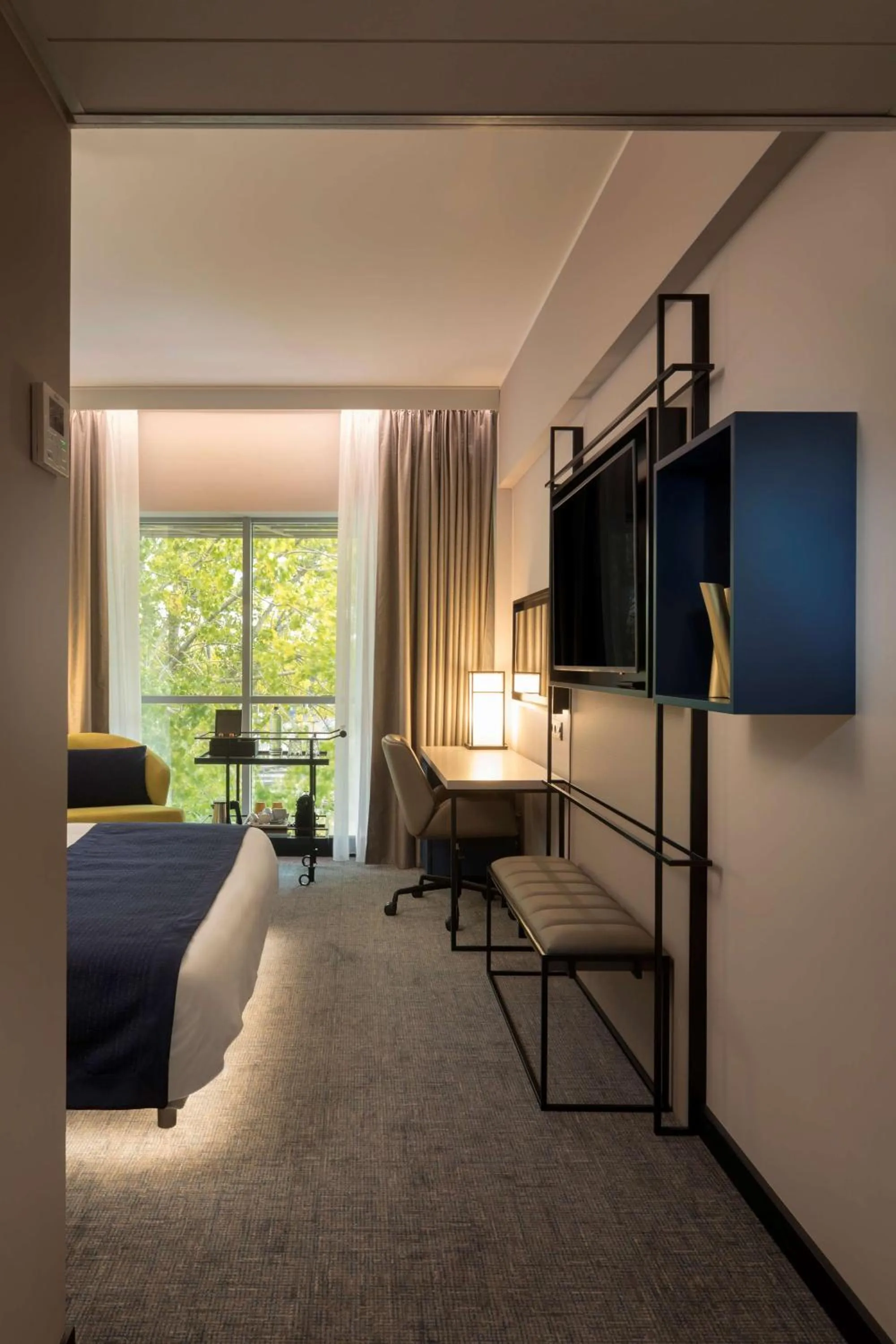 TV and multimedia, Bed in Park Plaza Utrecht