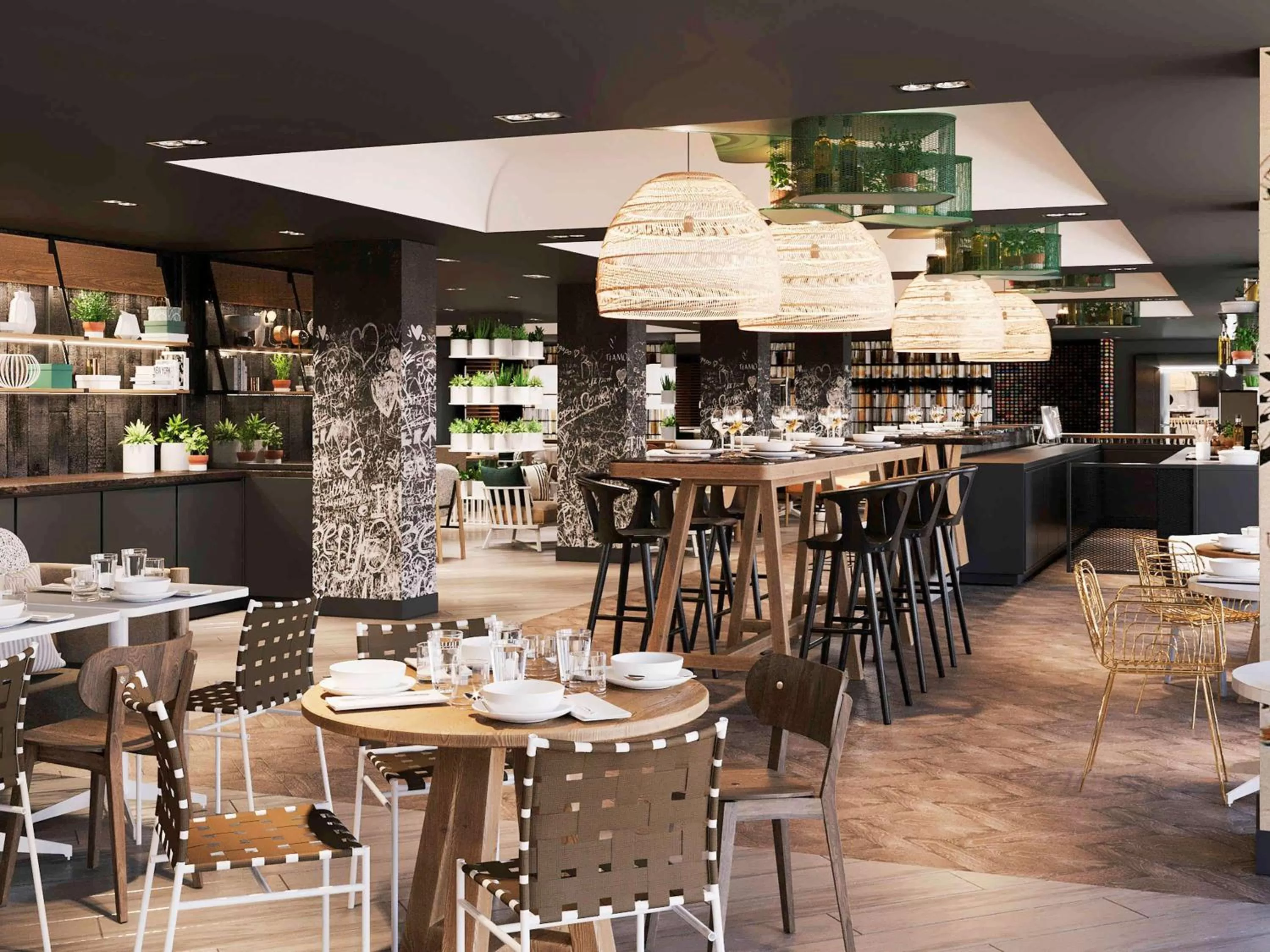 Restaurant/places to eat in Novotel Bordeaux Centre Ville