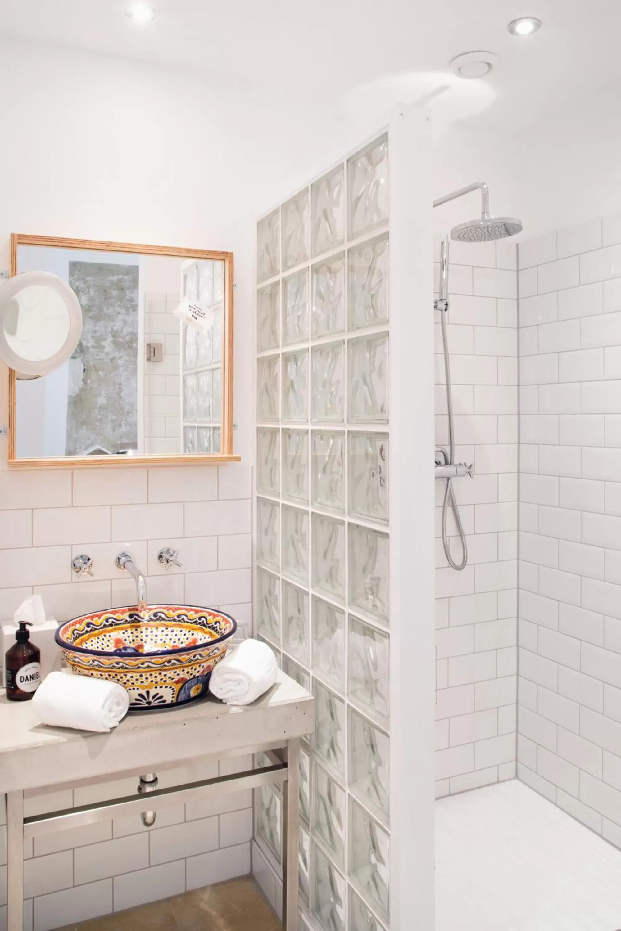 Shower, Bathroom in Grand Hotel Wiesler