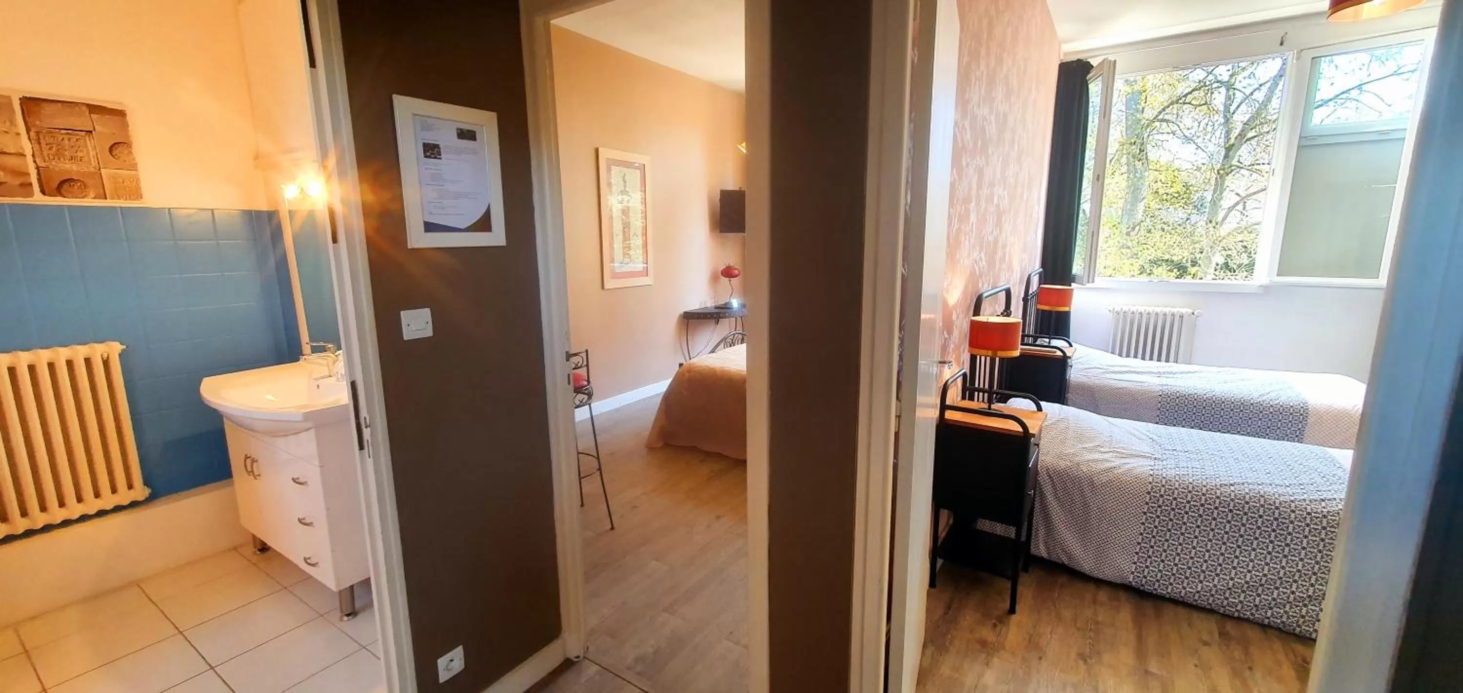 Bed in Cosy Er Lann Chambres d'Hôtes