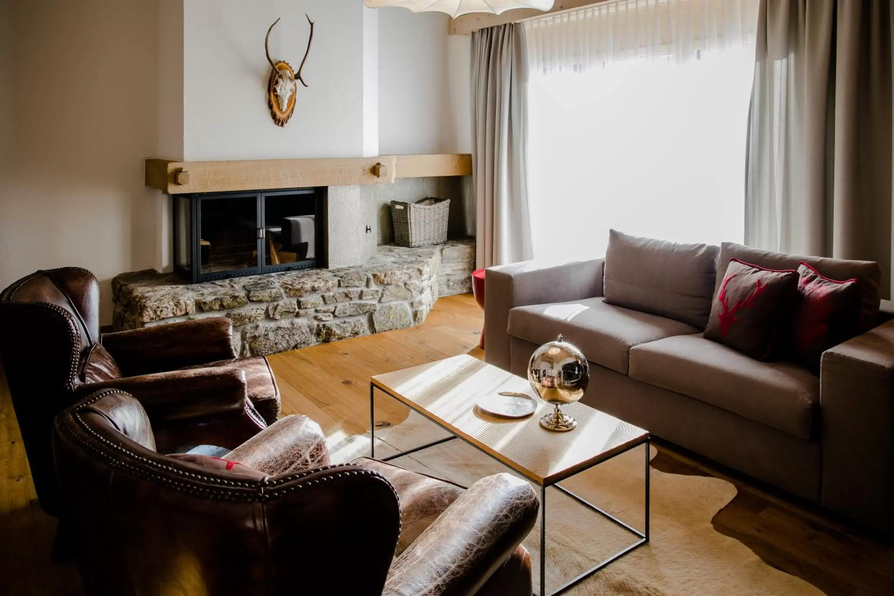 Living room, Seating Area in Hotel Piz Buin Klosters