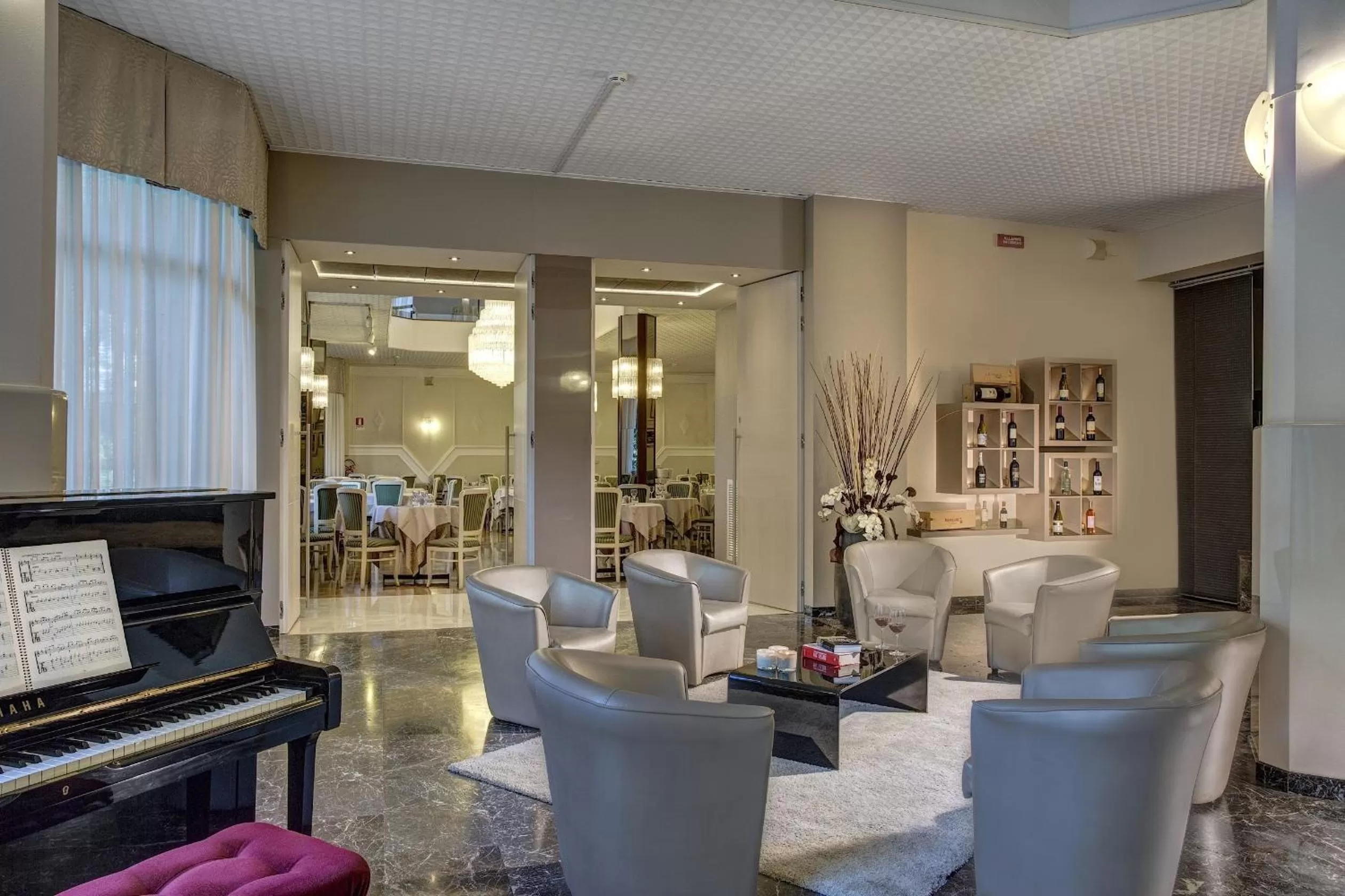 Lounge or bar in Hotel Eliseo Terme