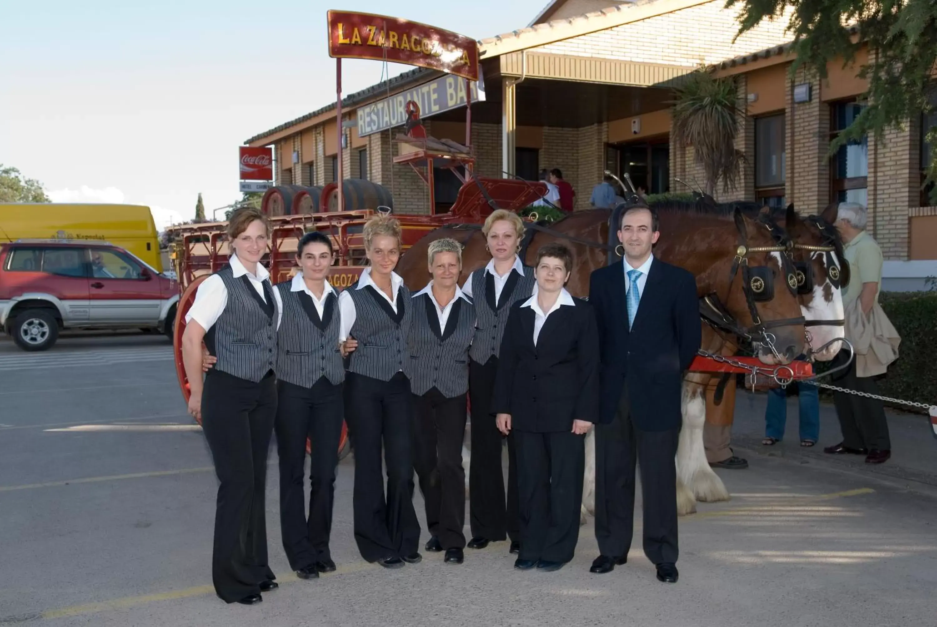 Staff in Hotel Cariñena