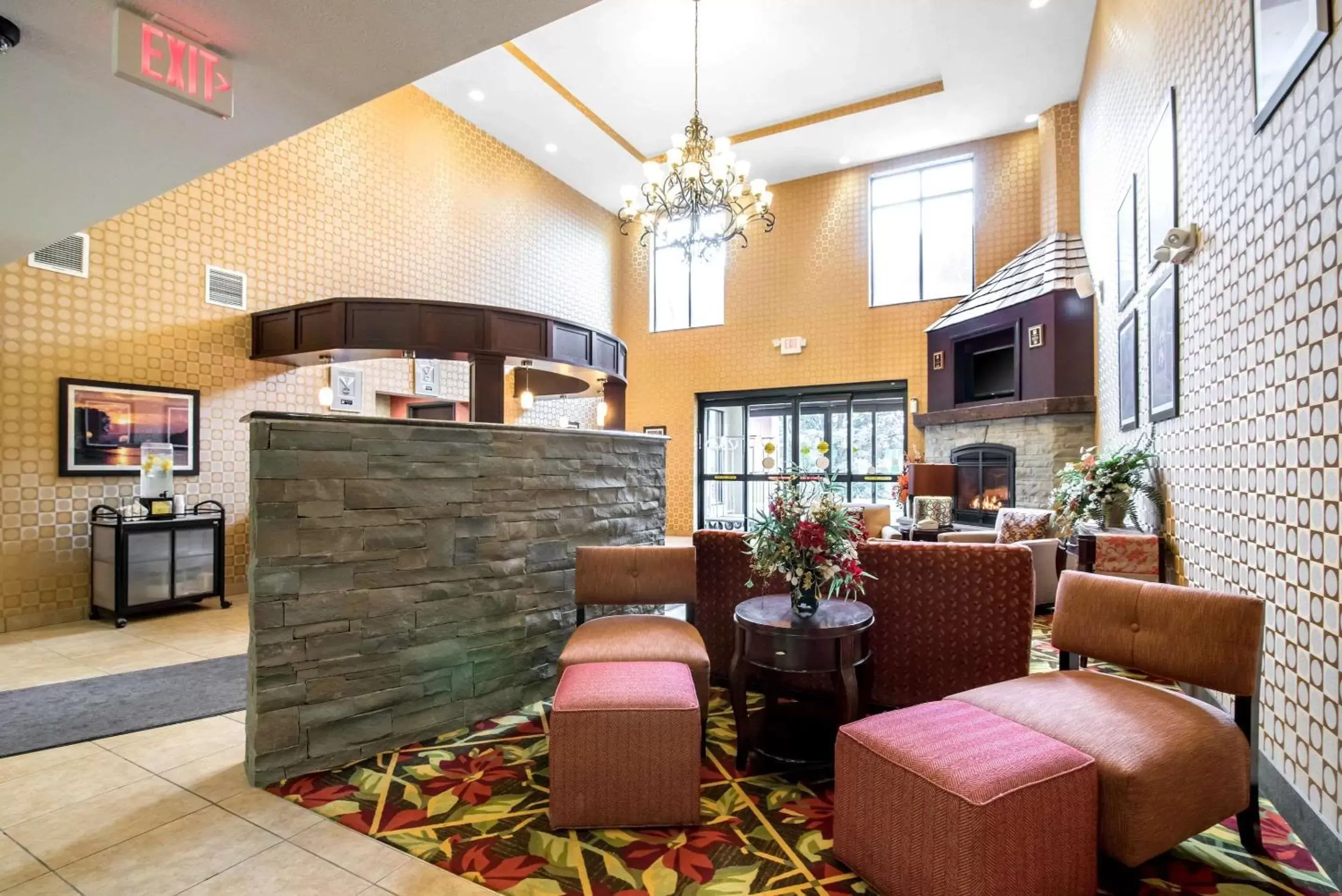Lobby or reception, Lobby/Reception in Comfort Inn & Suites Tunkhannock