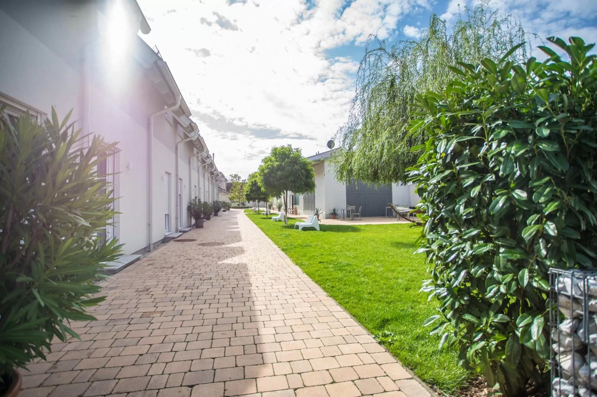 Garden in motel22 Parkplatz inklusive