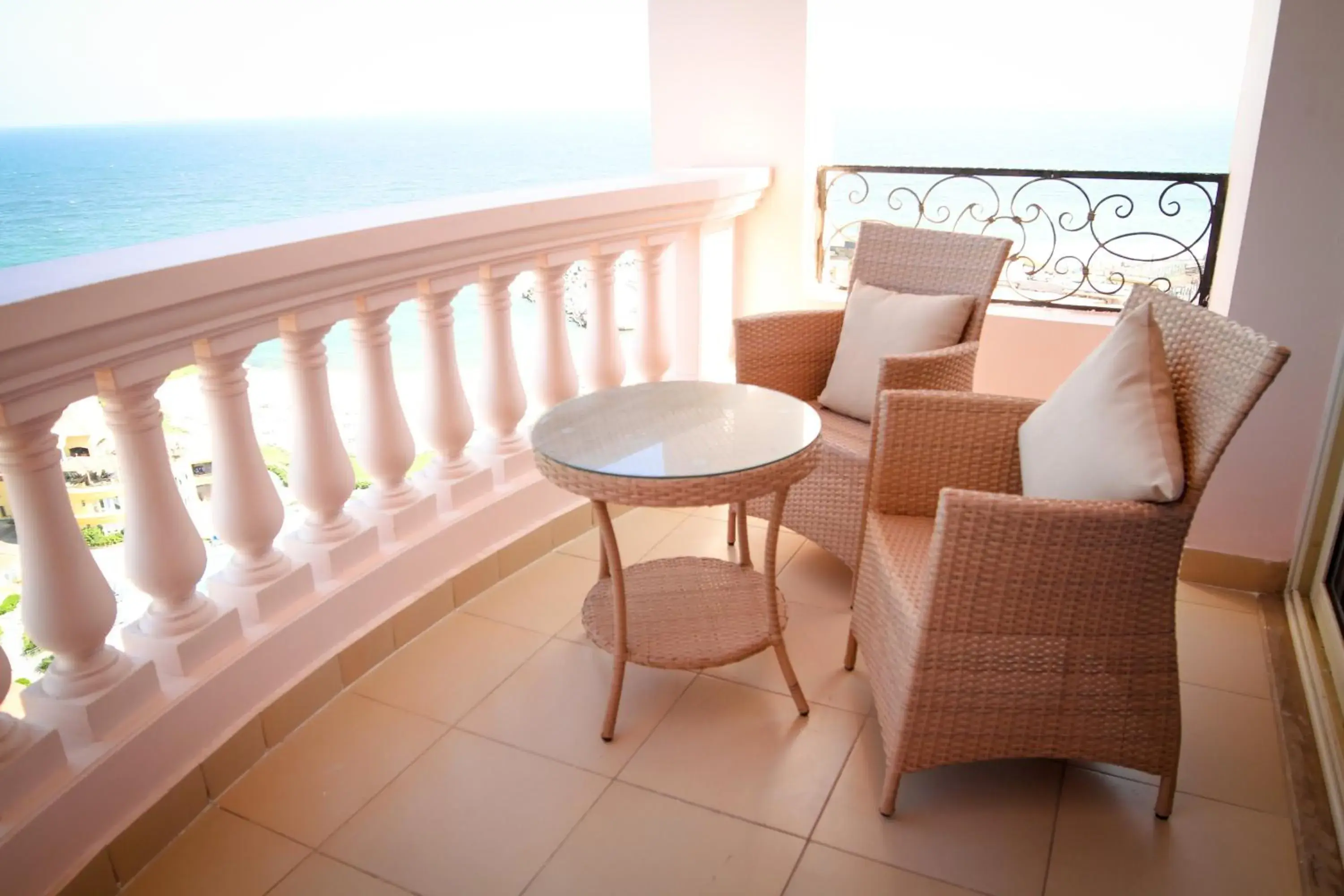 View (from property/room), Balcony/Terrace in Tolip Hotel Alexandria