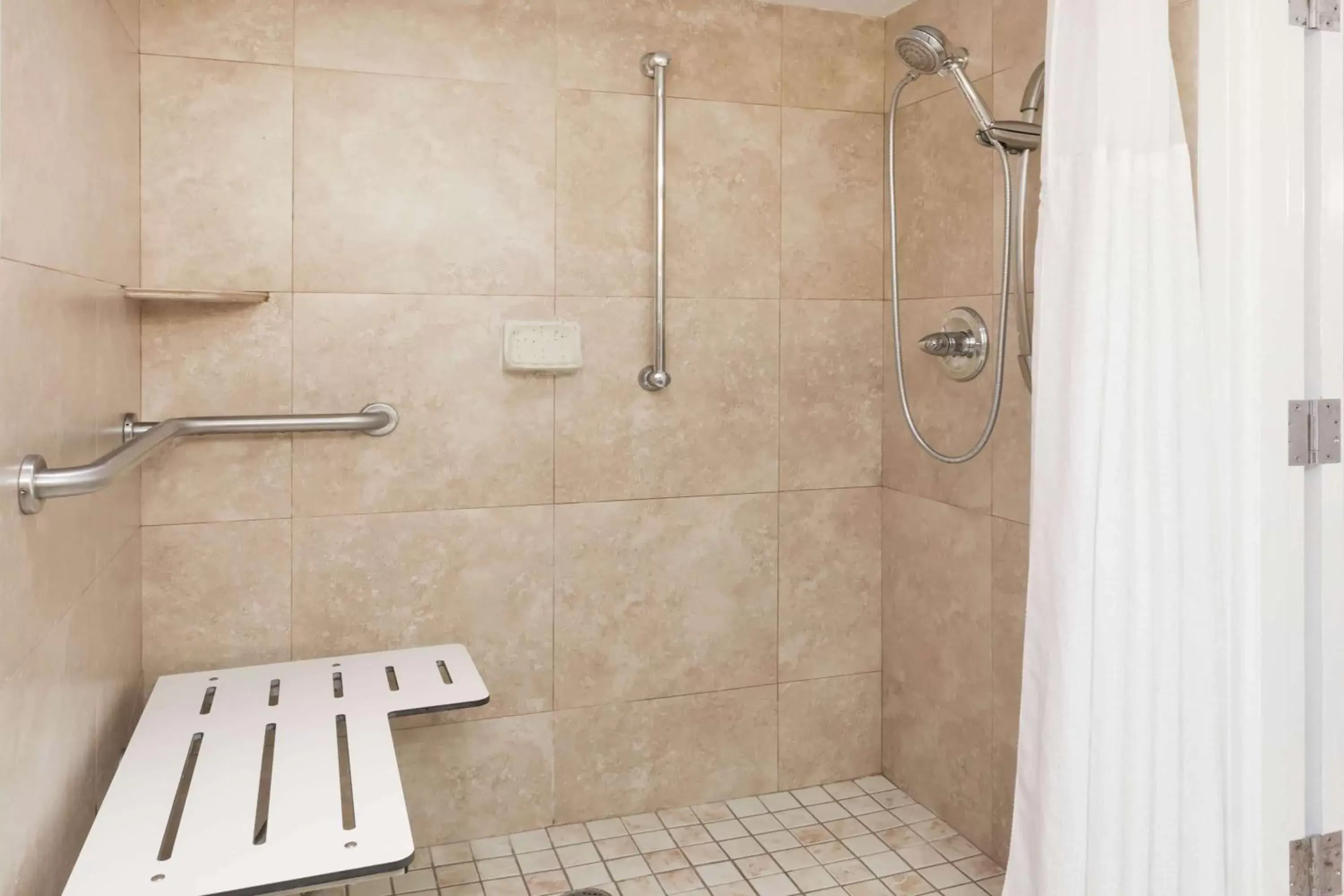 Shower, Bathroom in Wyndham Garden Fort Walton Beach Destin