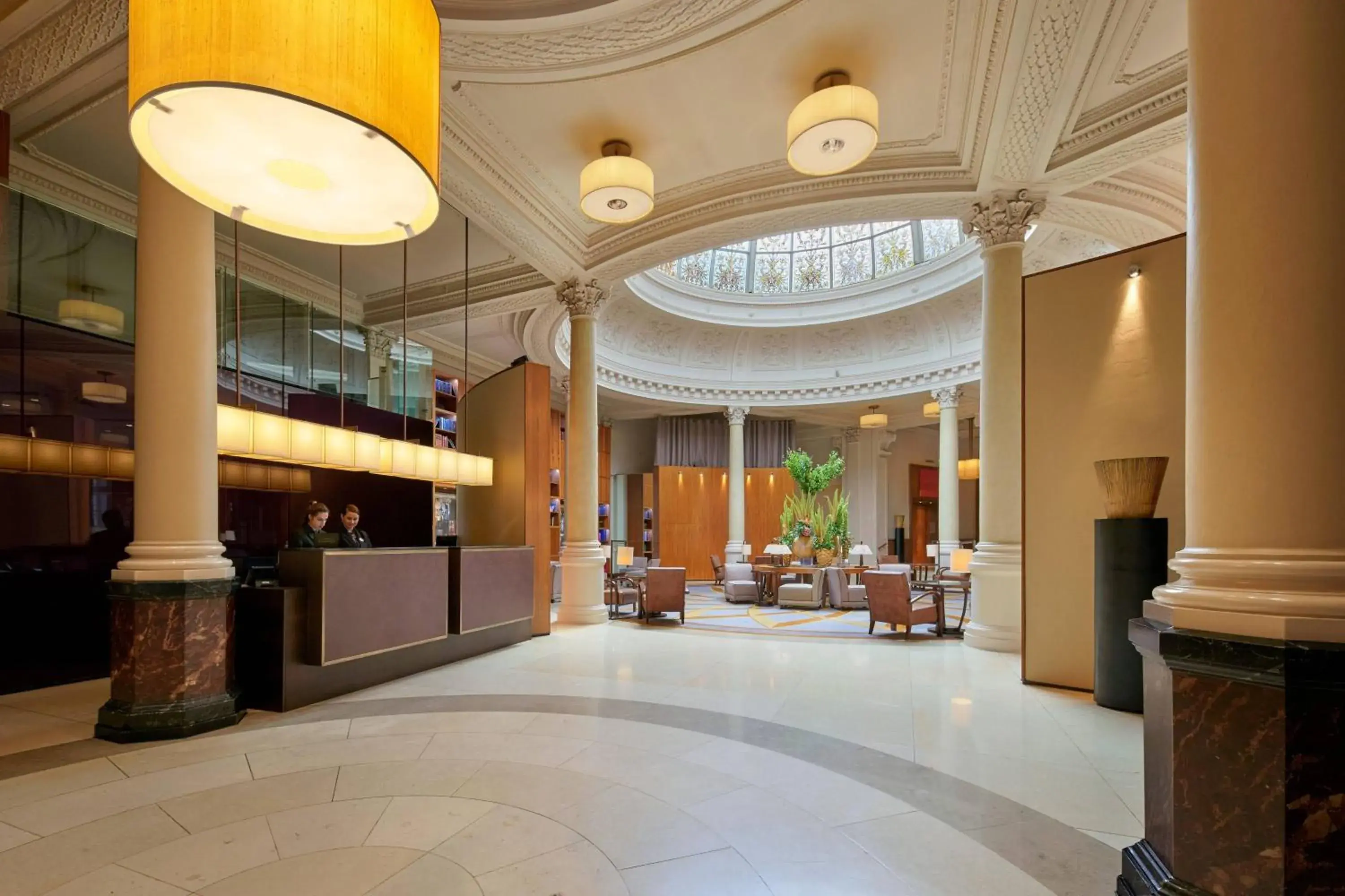 Lobby or reception in Threadneedles, Autograph Collection
