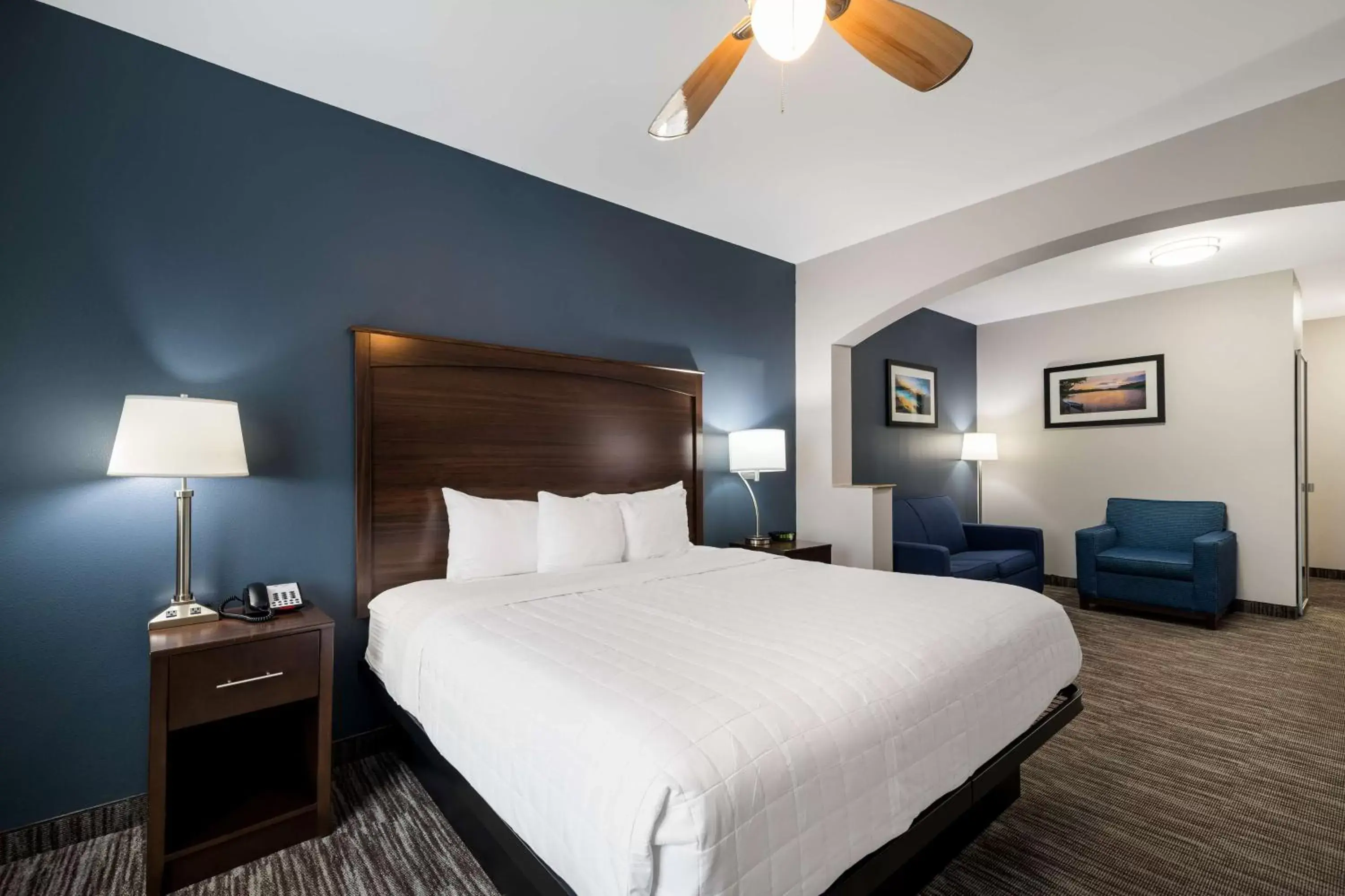Photo of the whole room, Bed in Best Western Plus Lake Dallas Inn & Suites