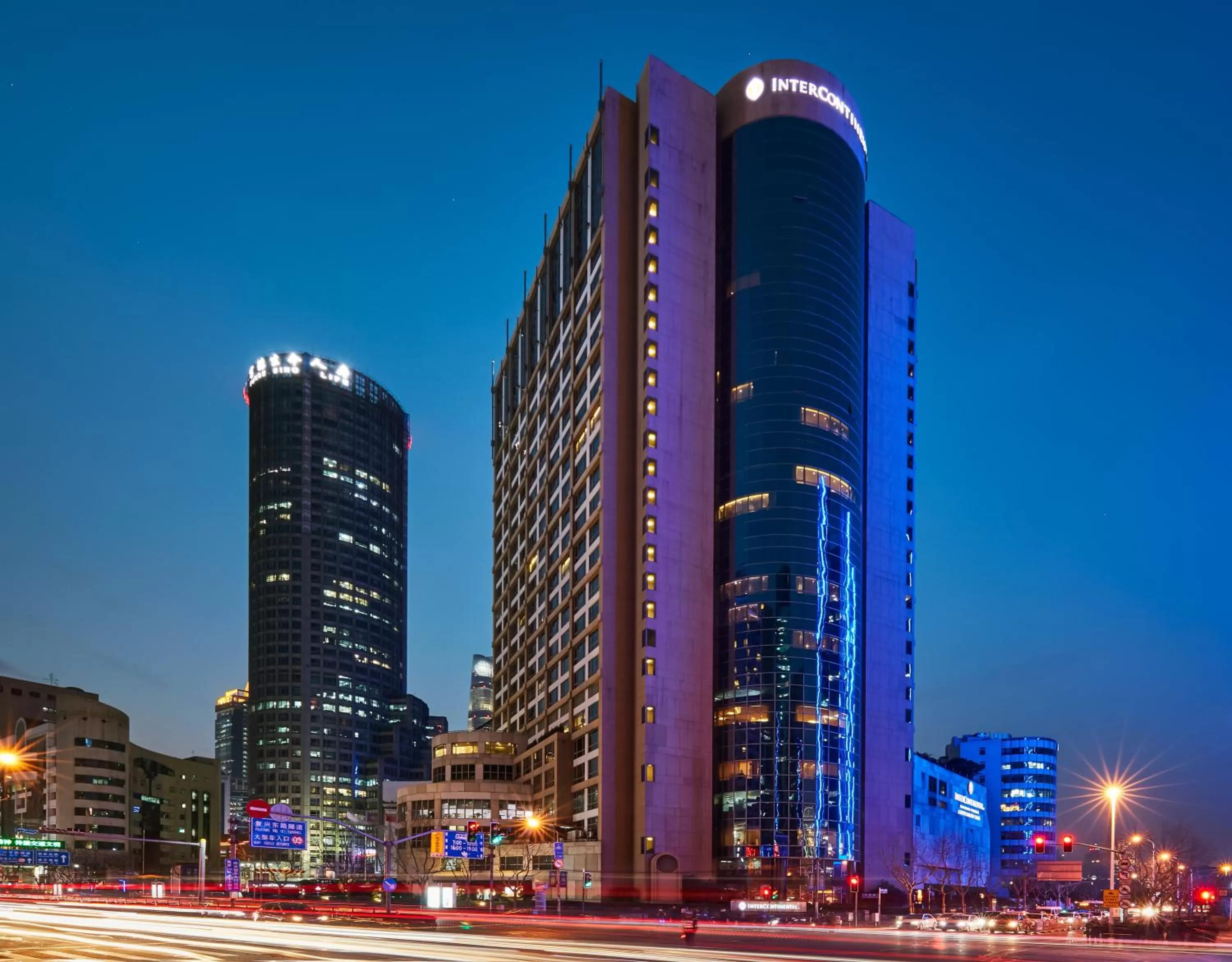 Property building in InterContinental Shanghai Pudong by IHG