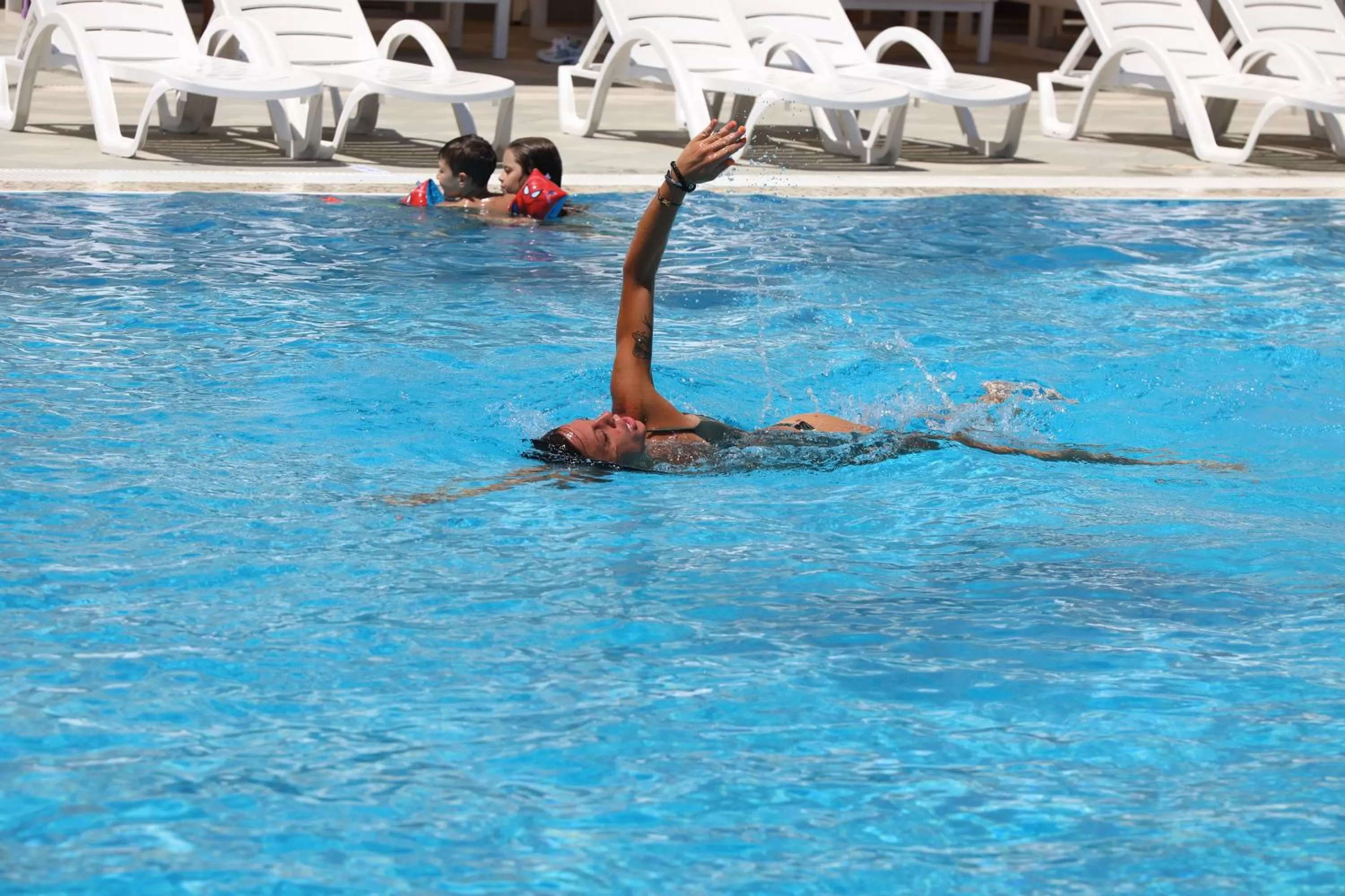 Swimming pool in Grand Hotel Paradiso