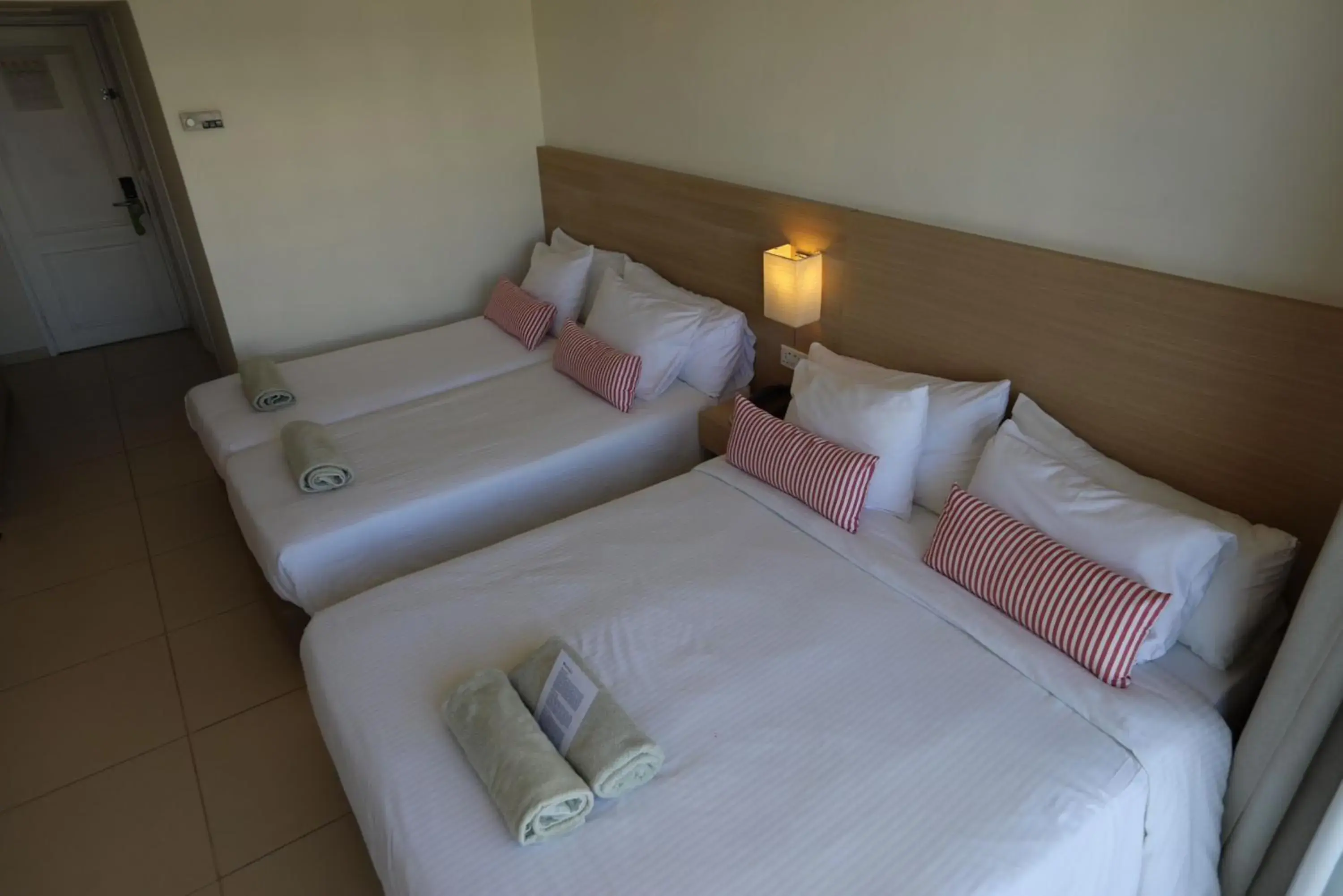 Bed in Sentido Sandy Beach Hotel & Spa