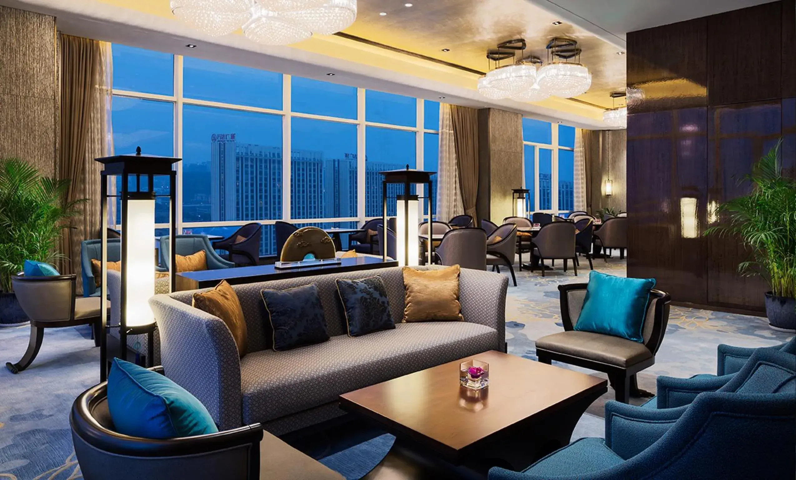 Seating Area in Wanda Realm Hotel Wuhu