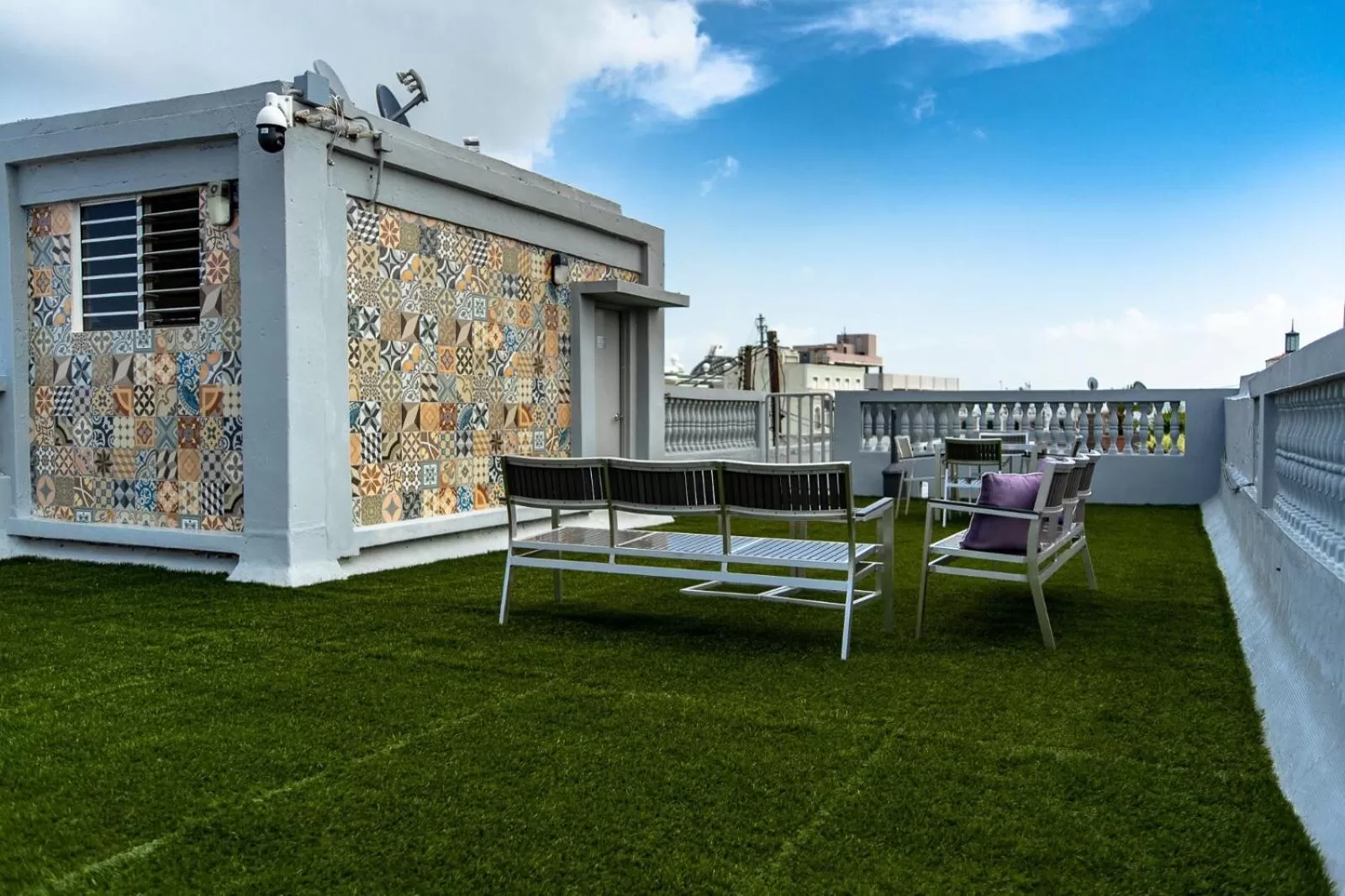 Patio in Navona Studios