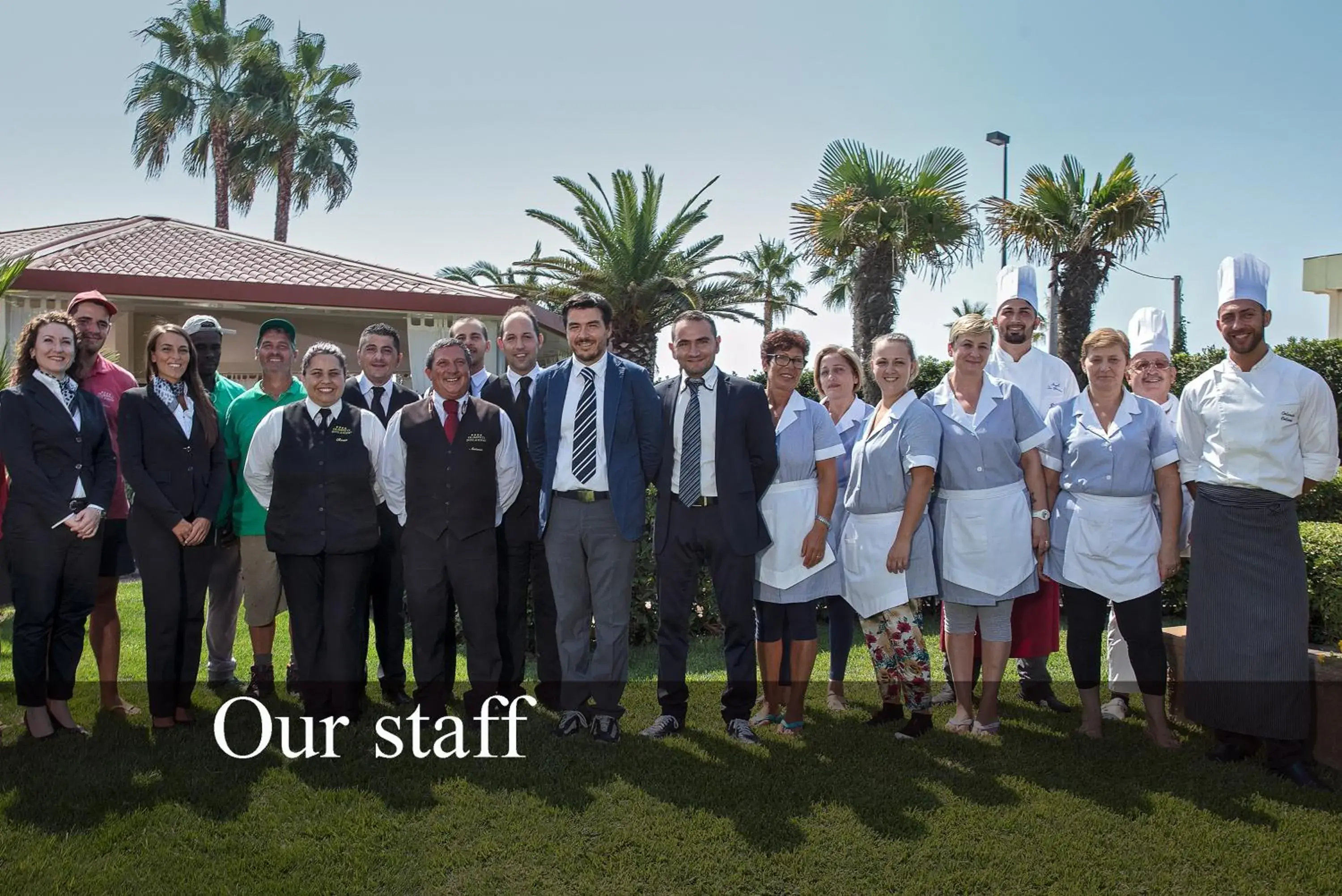 Staff in Hotel Olimpico