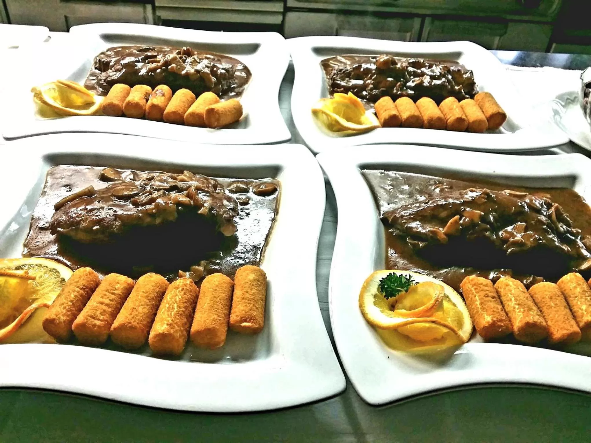 Food close-up in Gostisce Jezero