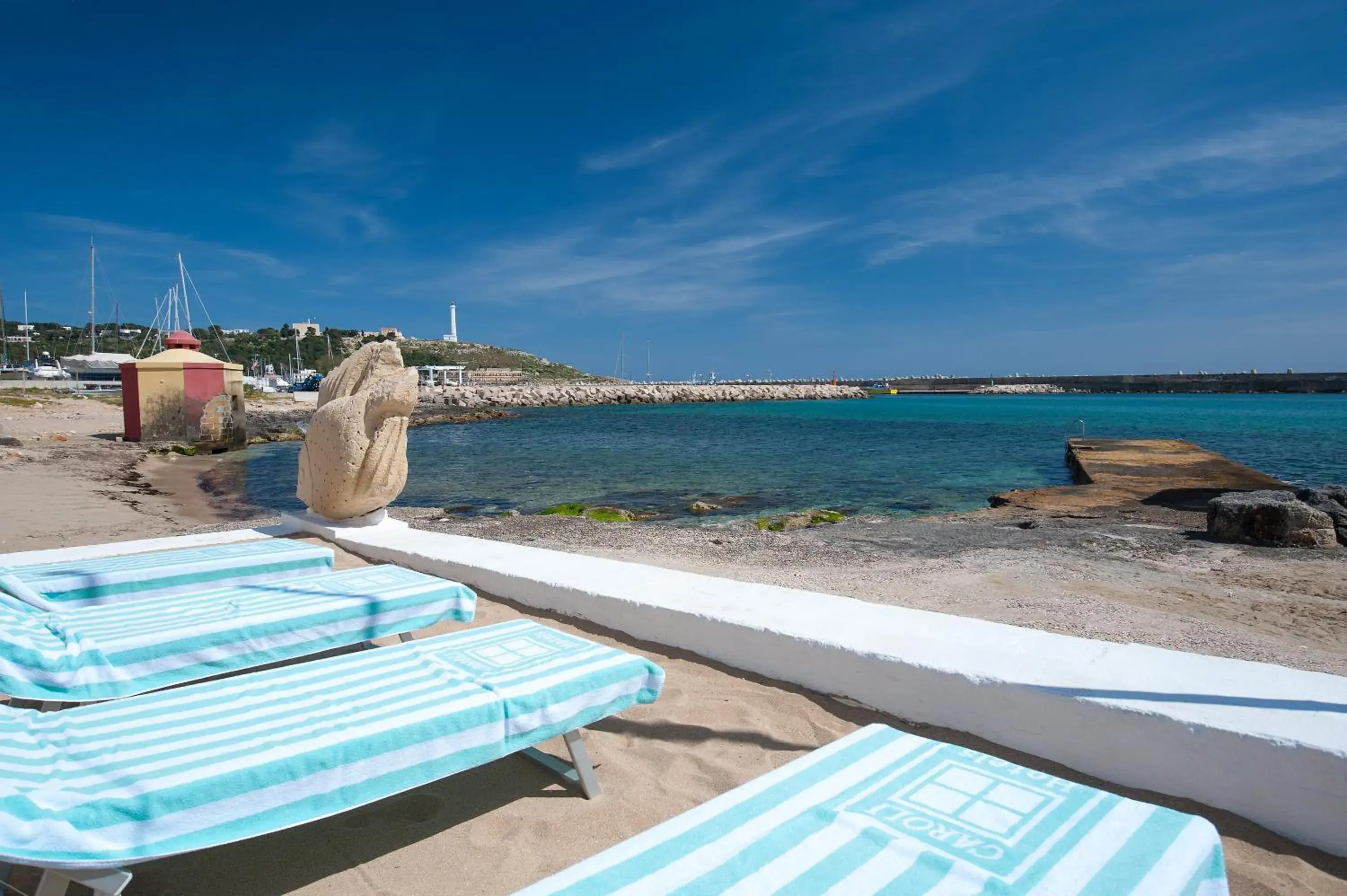 Beach in Hotel Terminal - Caroli Hotels