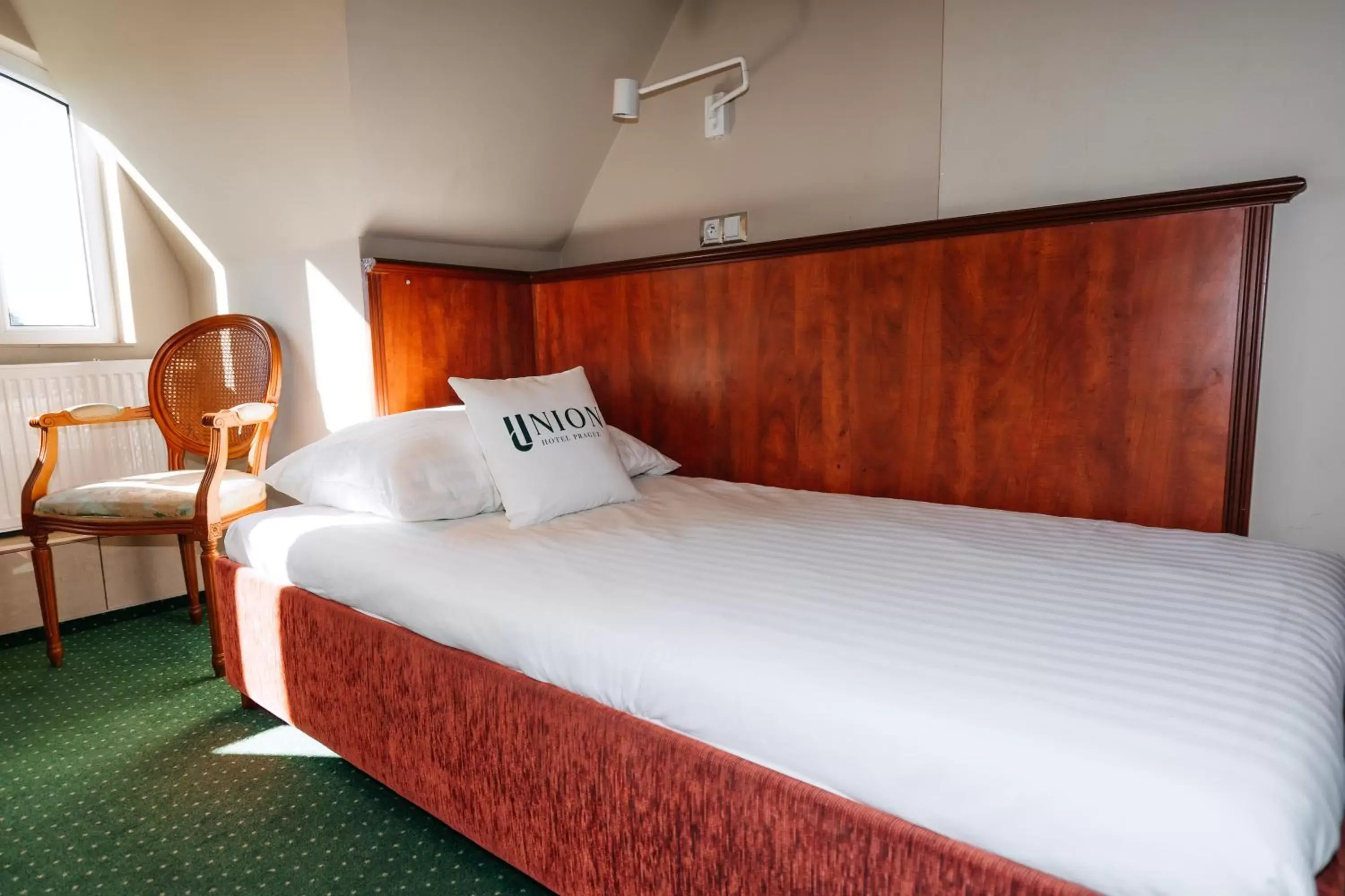 Bed in Union Hotel Prague