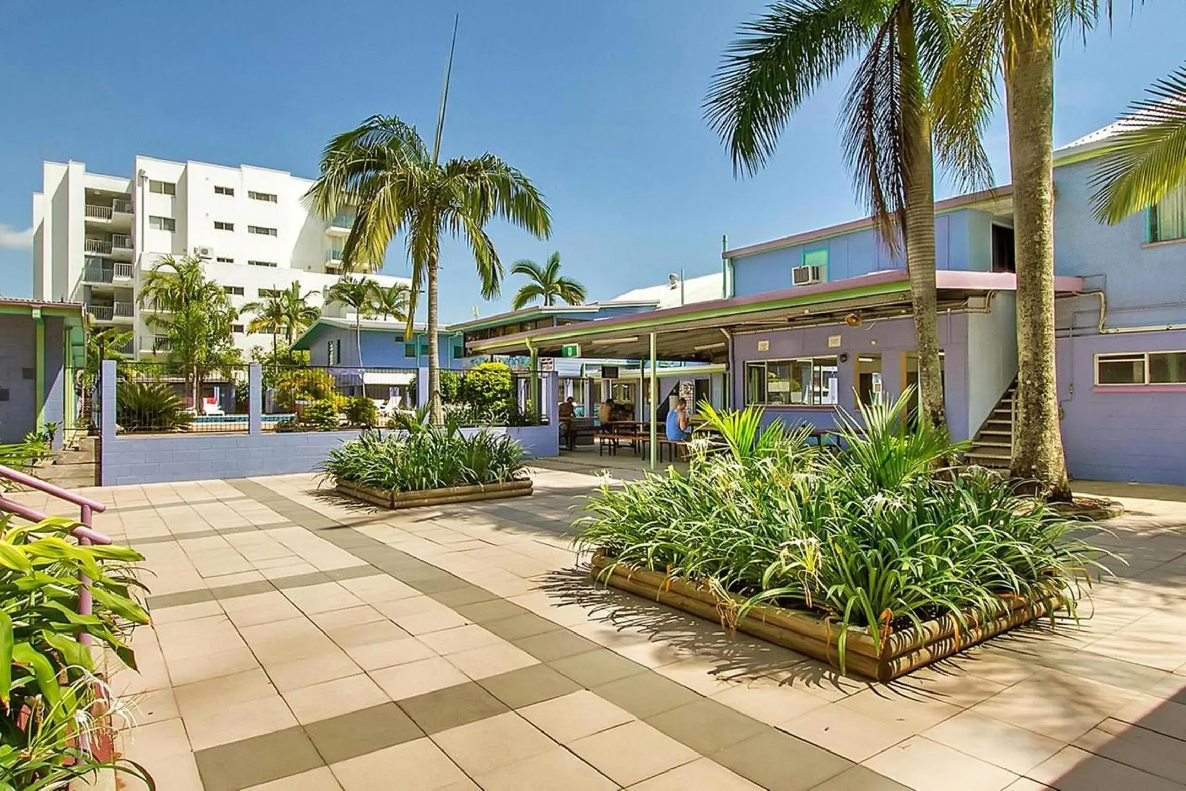 Facade/entrance in Caravella Backpackers Facade/entrance in Caravella Backpackers