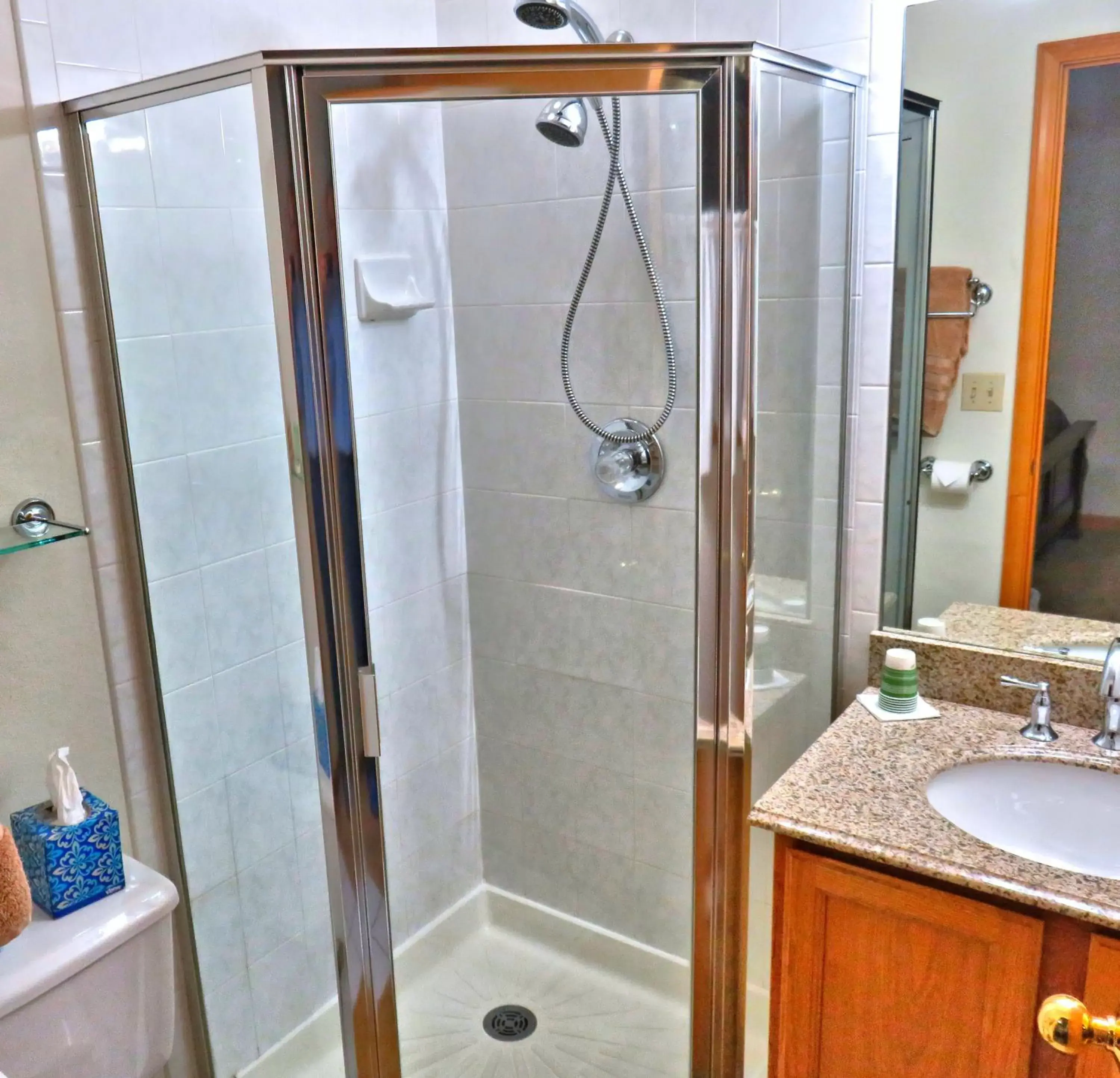 Shower, Bathroom in Mein Haus Bed & Breakfast