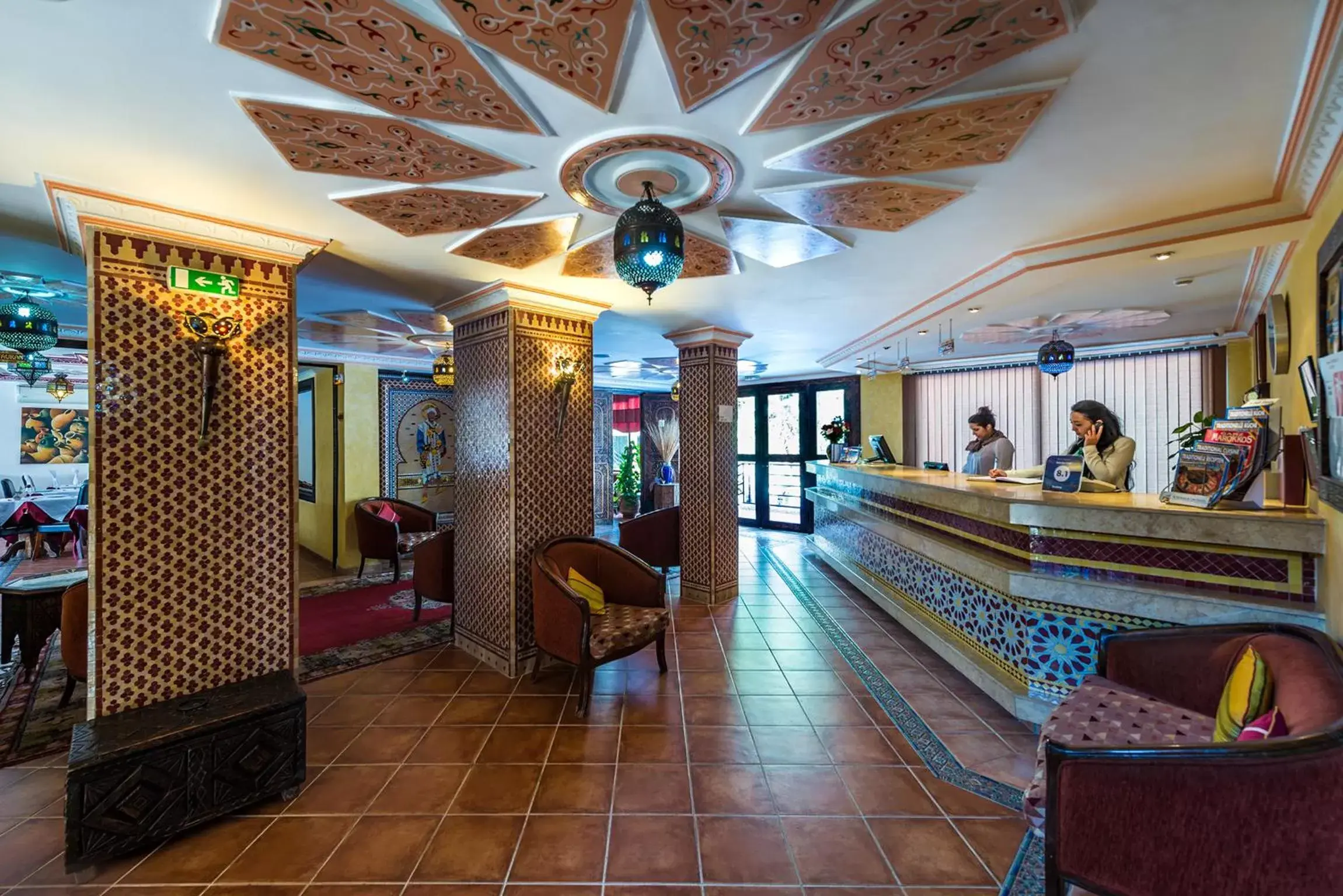 Lobby or reception, Lobby/Reception in Atlantic Hotel Agadir