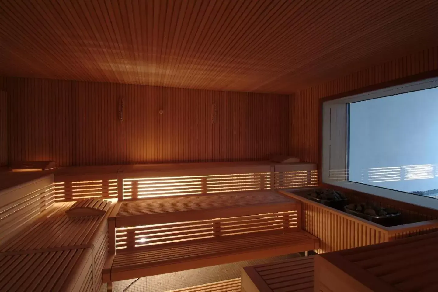 Sauna in Hotel Schweizerhof Lenzerheide