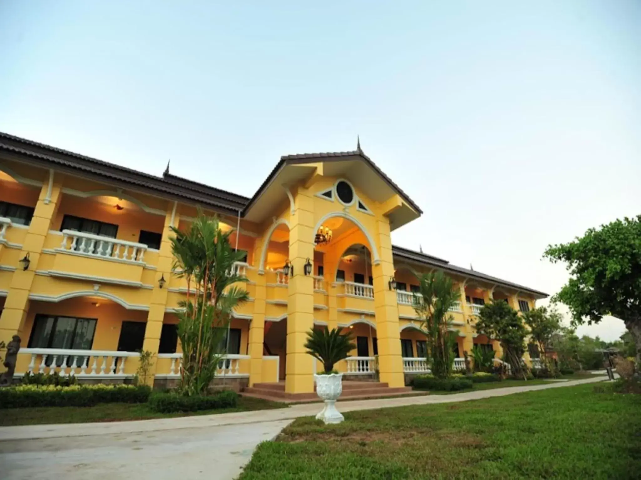 Property Building in Park & Pool Resort