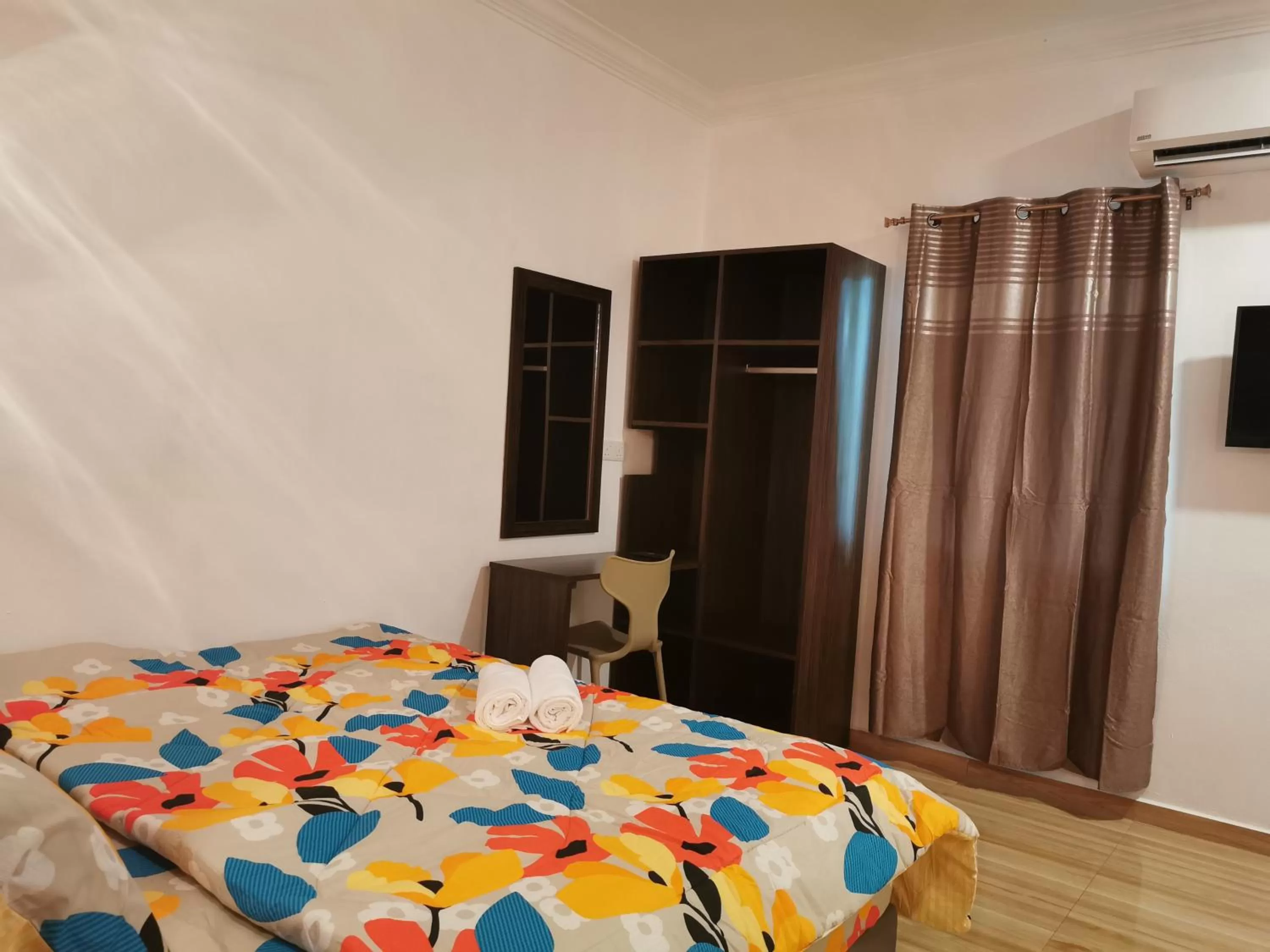 Bed in Cenang Room Rahsia Motel