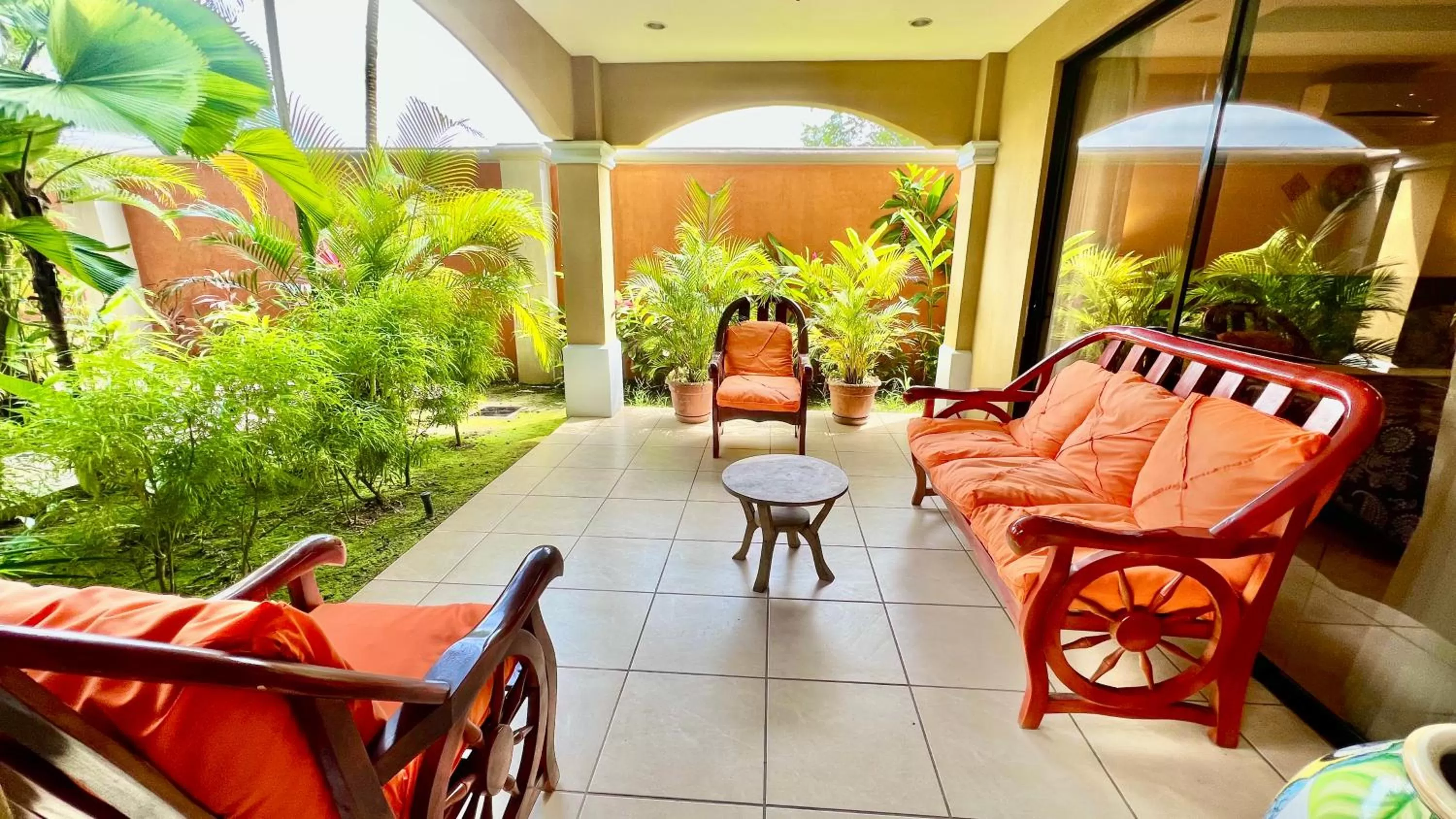 Patio in Monte Carlo Luxury Condominiums