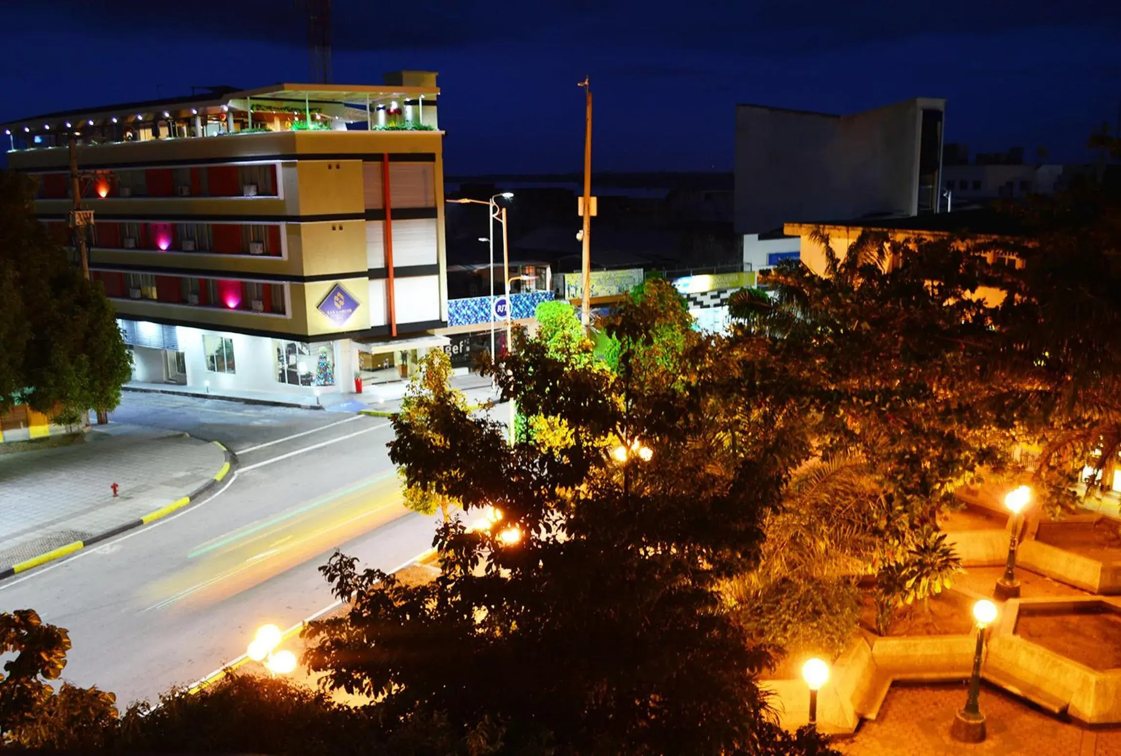 Night, Property Building in Hotel San Carlos