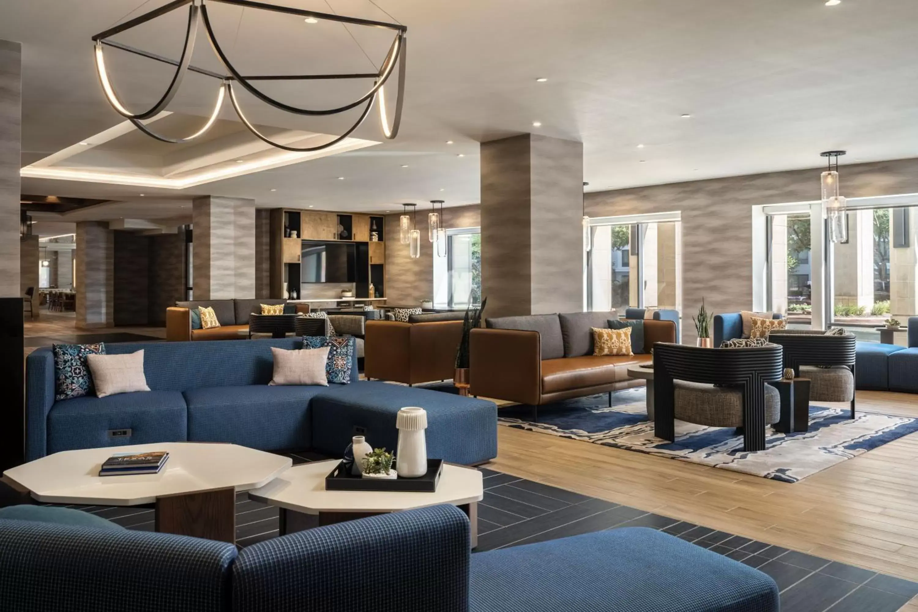 Lobby or reception, Lounge/Bar in Austin Marriott South