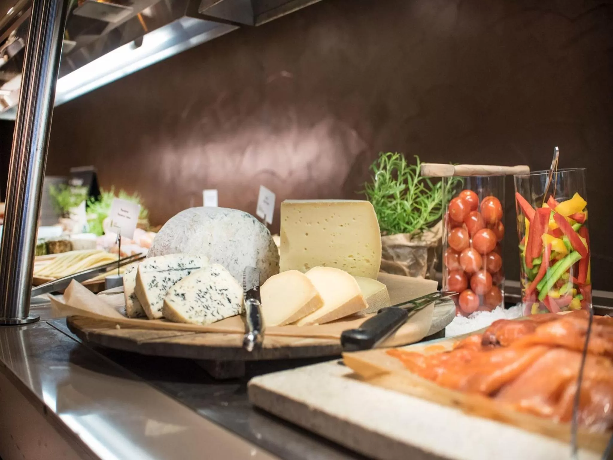Food close-up in Radisson Blu Hotel Leipzig
