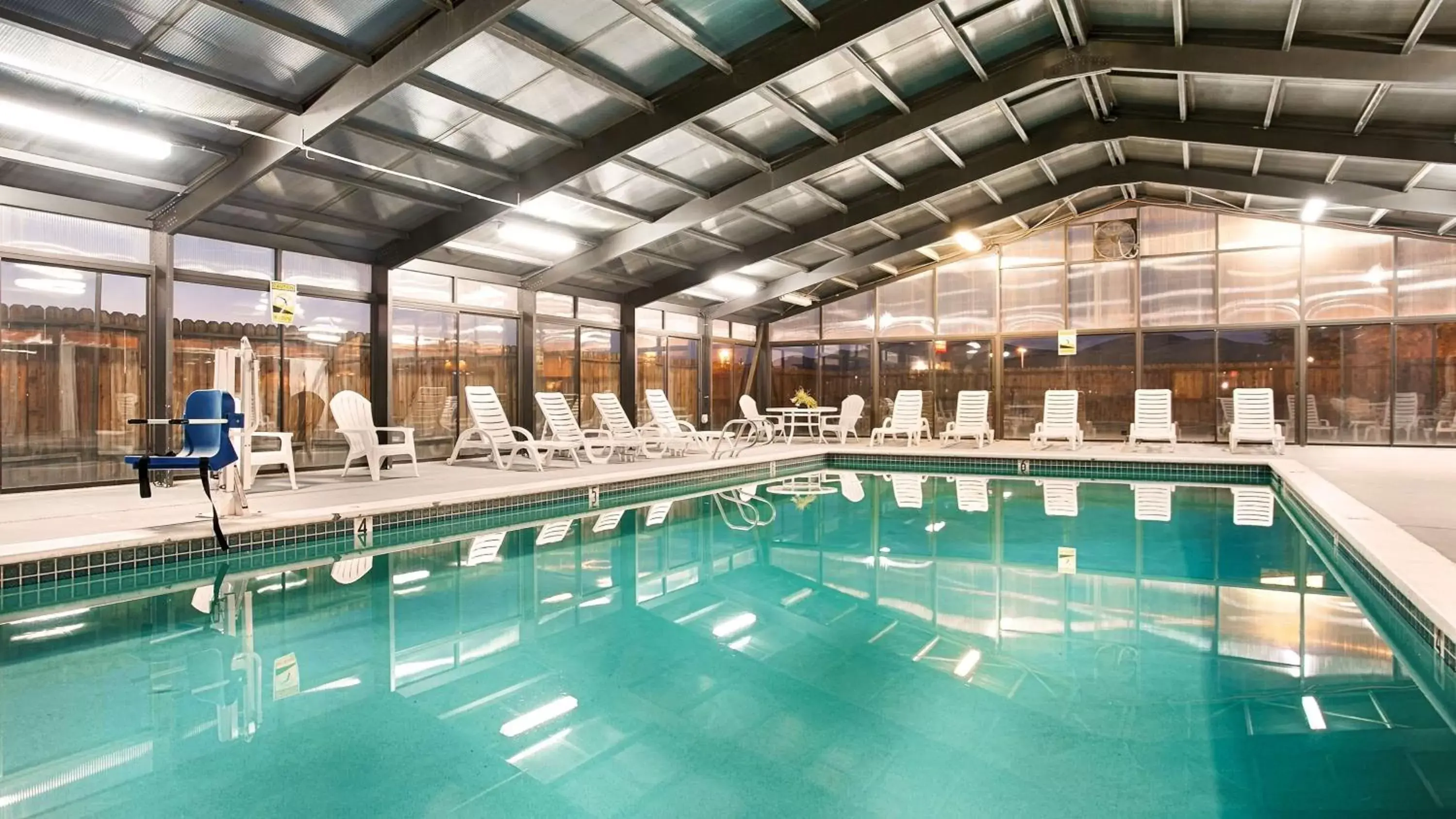 On site, Swimming Pool in SureStay Hotel by Best Western Fernley