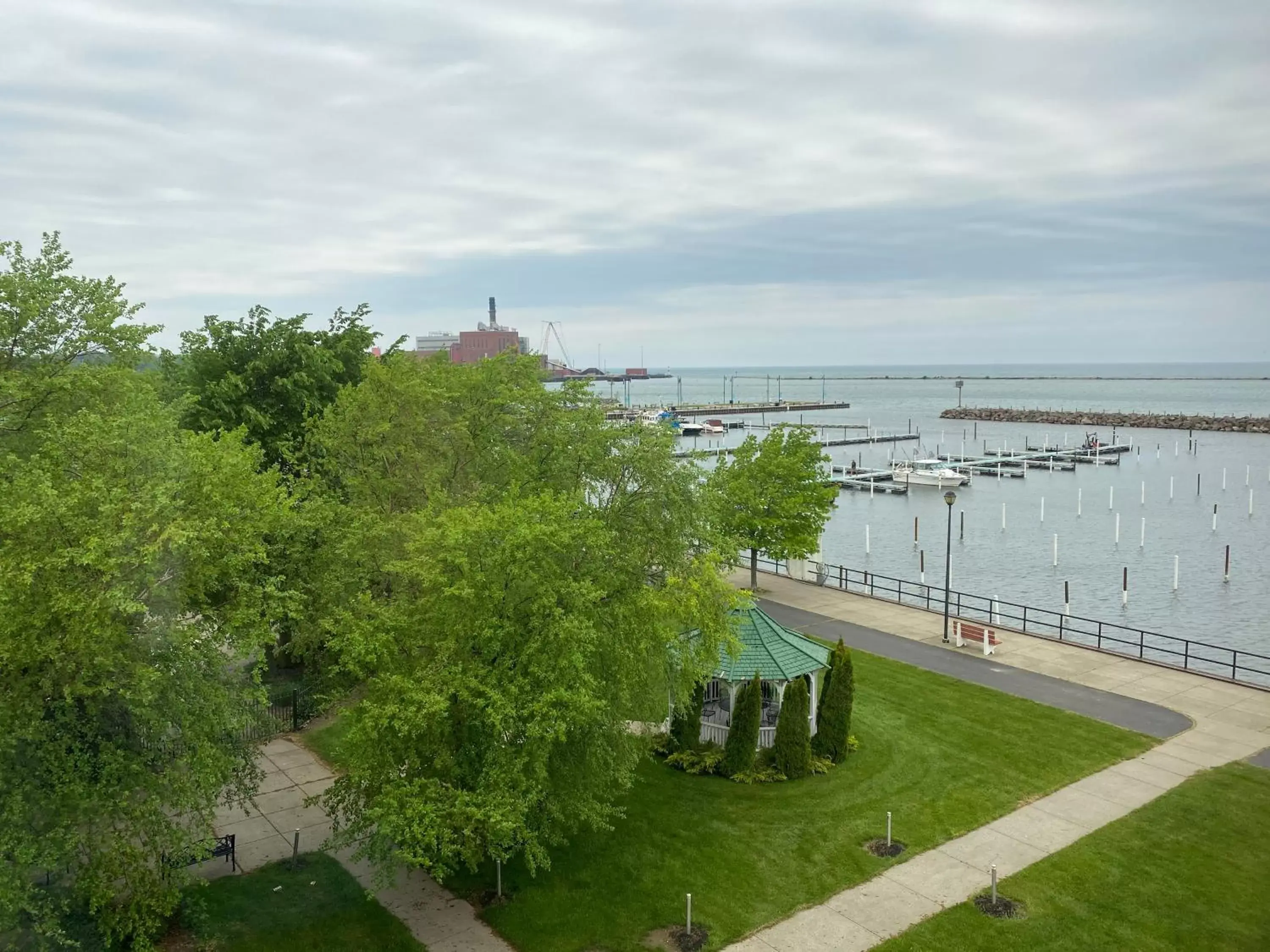 View (from property/room) in Clarion Hotel Conference Center on Lake Erie