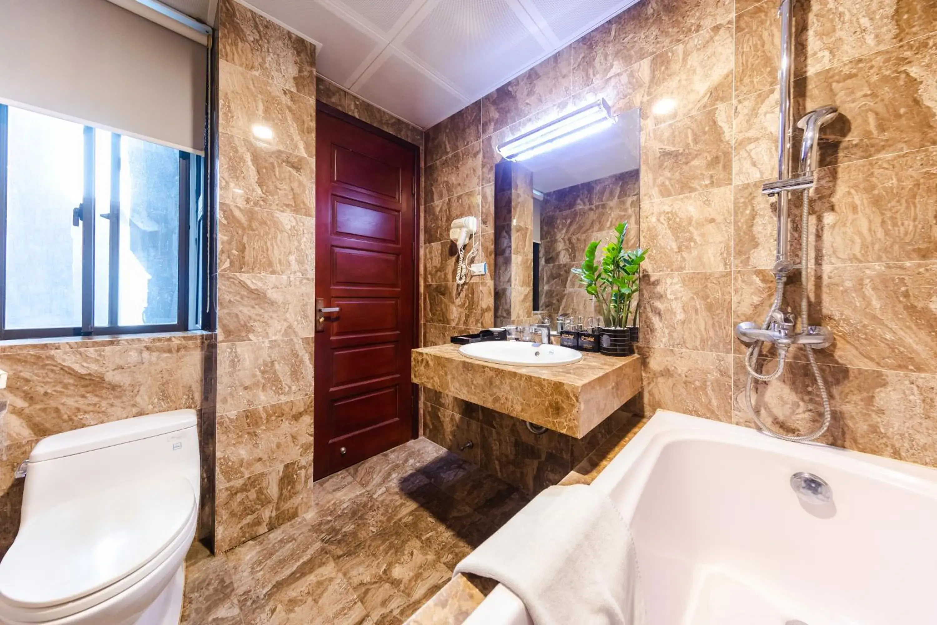 Shower, Bathroom in One Hotel