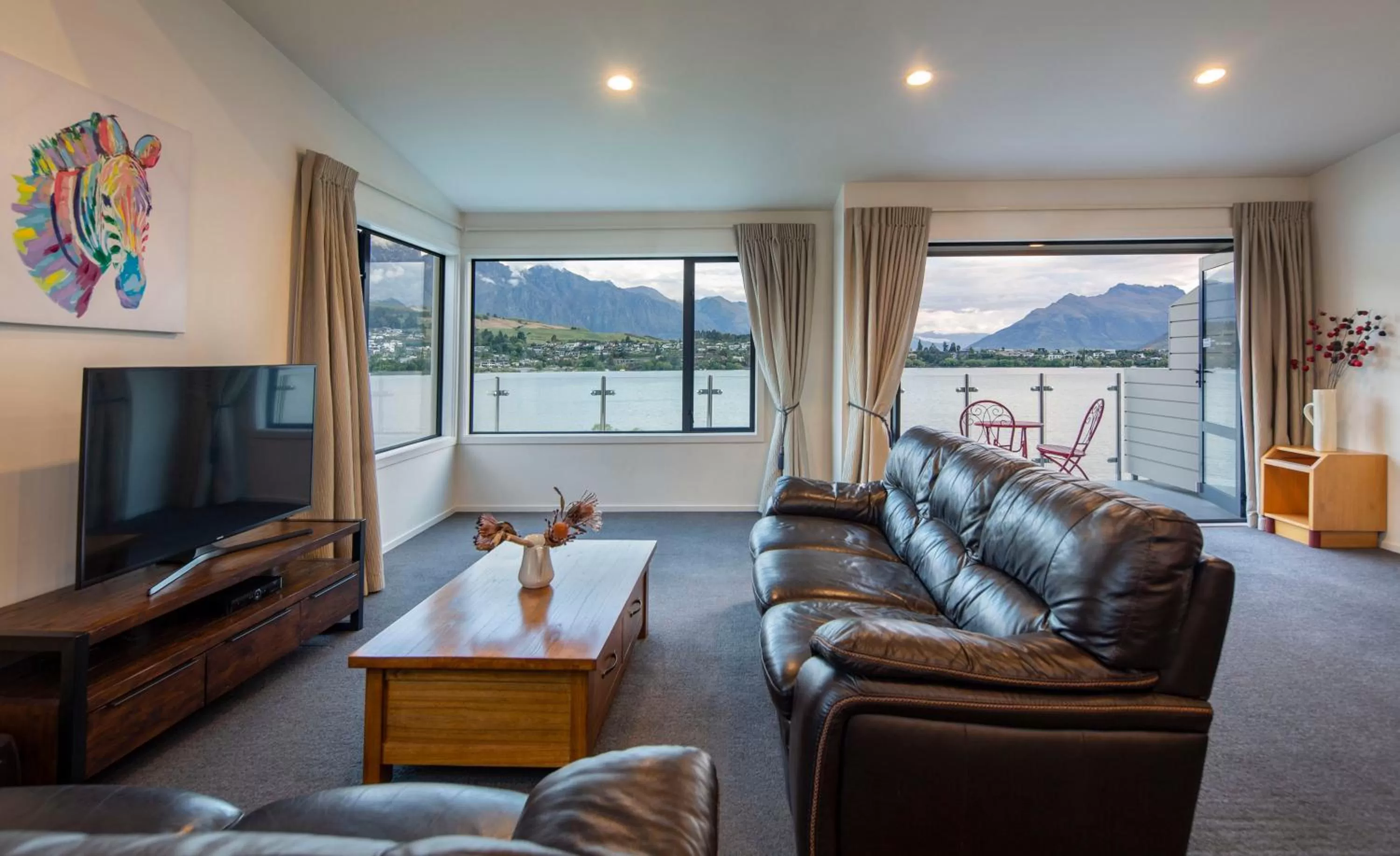 Living room in Mantra The Point