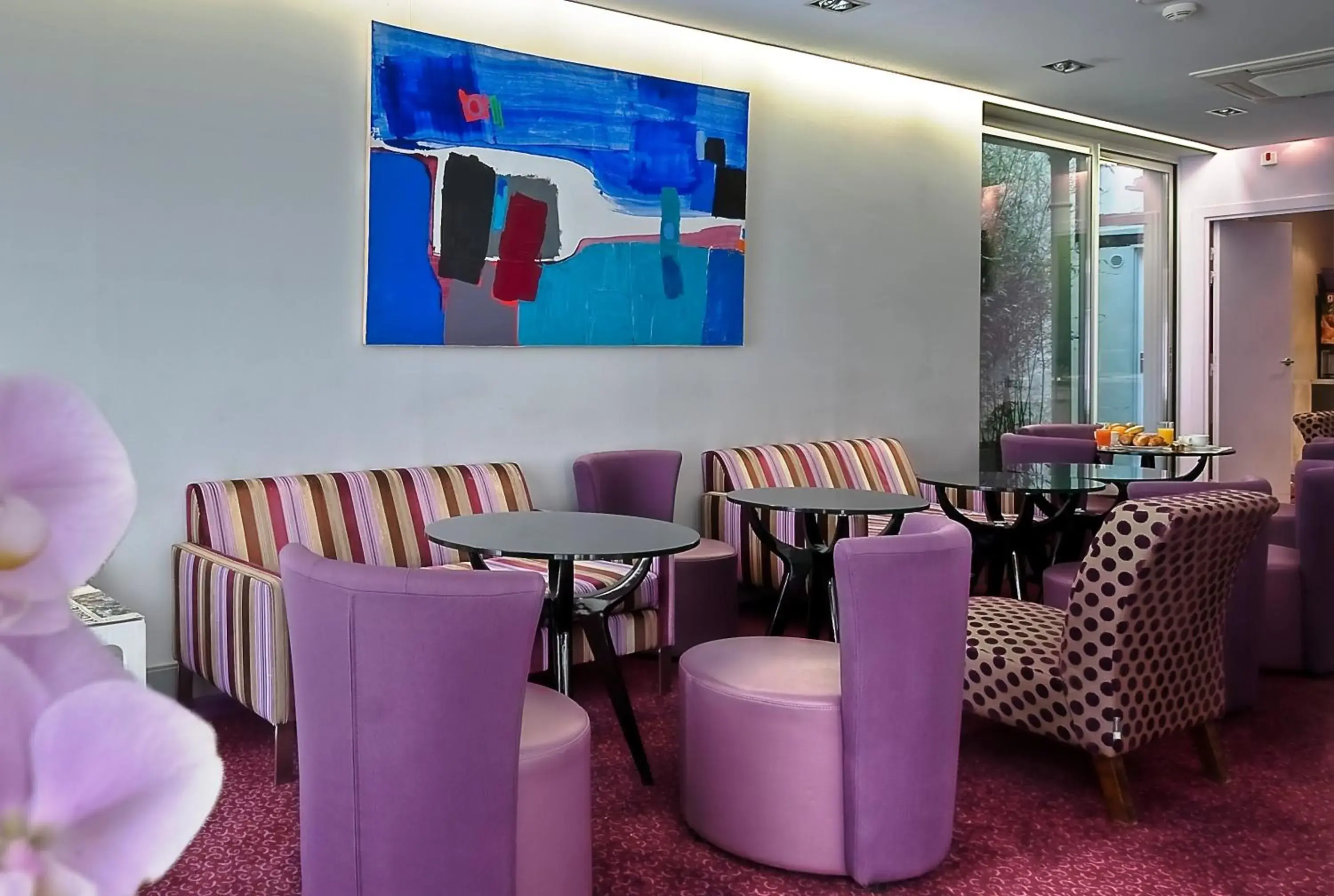 Lobby or reception, Lounge/Bar in Hôtel Soft