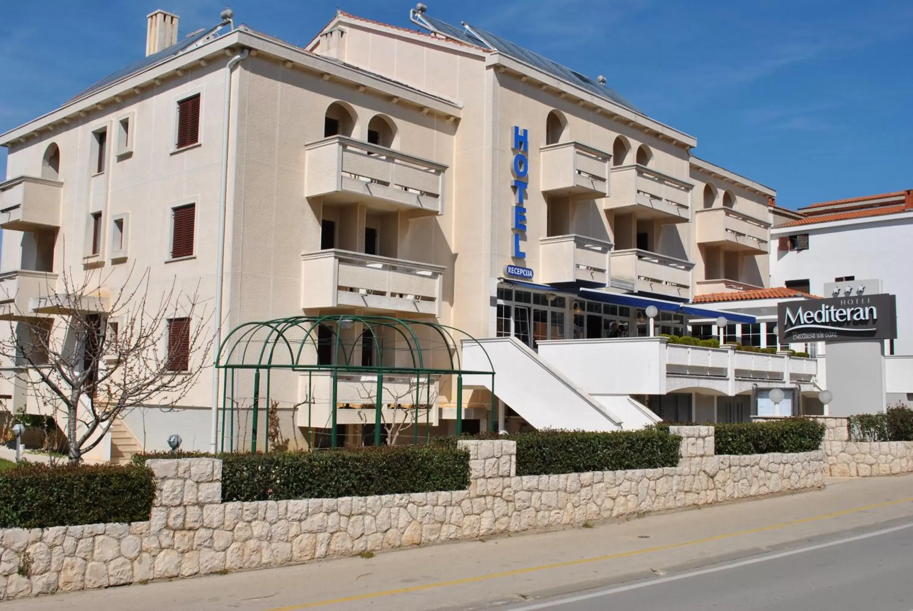Facade/entrance, Property Building in Hotel Mediteran