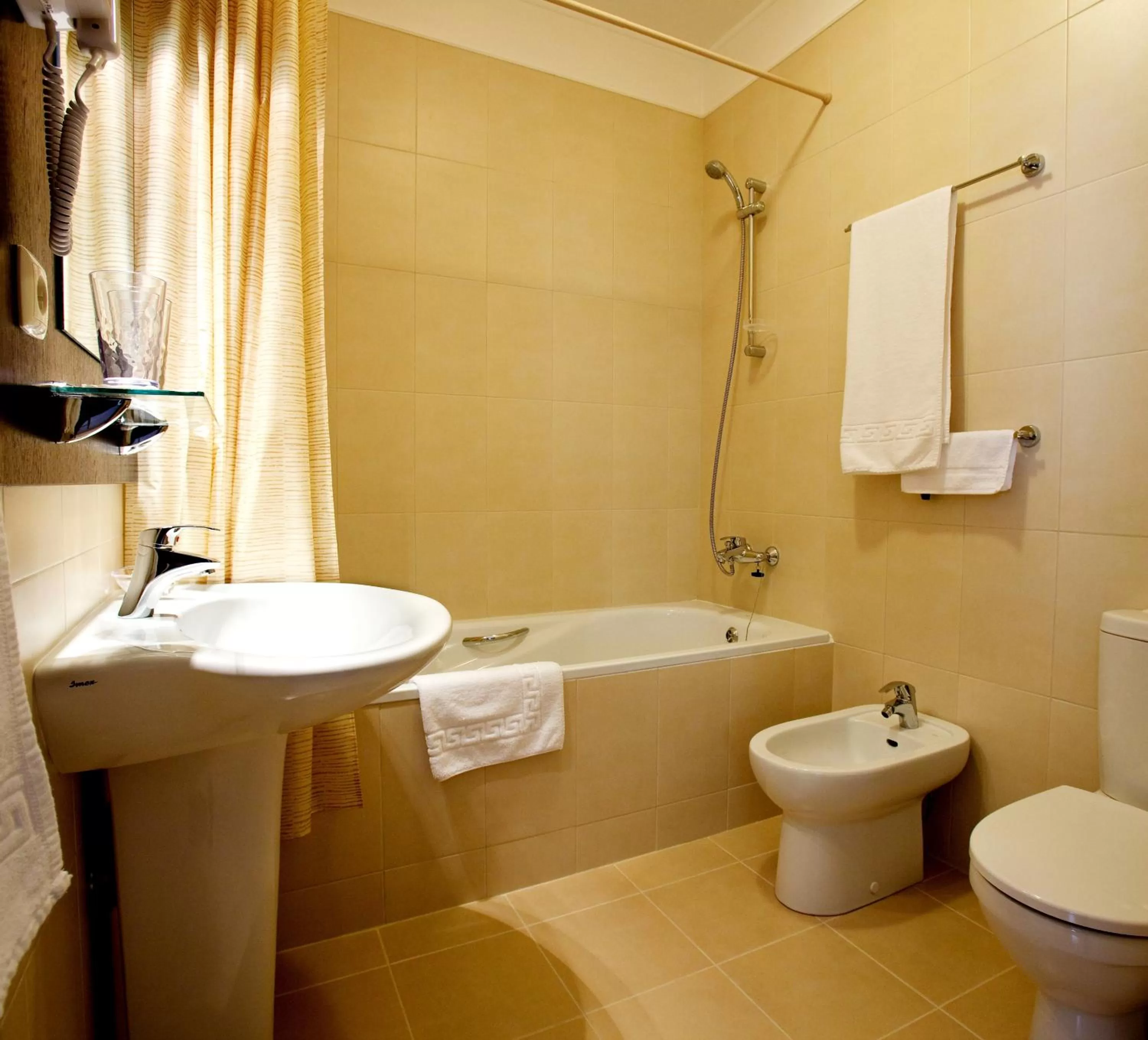 Bathroom in CityClub Hotel