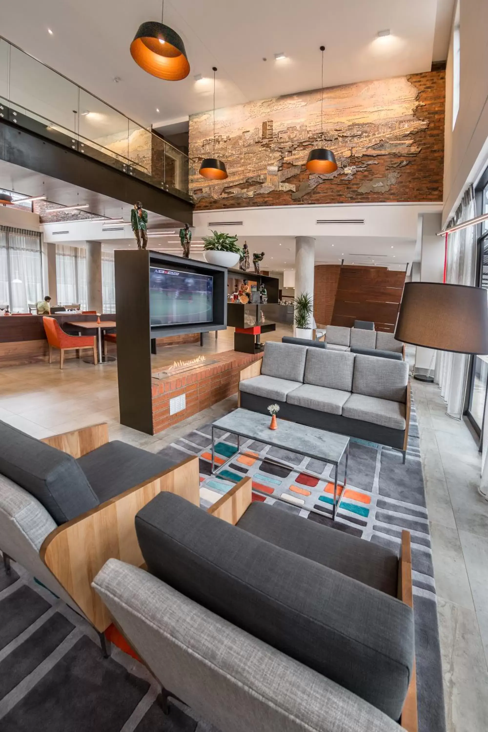 Lounge or bar in City Lodge Newtown, Johannesburg Lounge or bar in City Lodge Newtown, Johannesburg