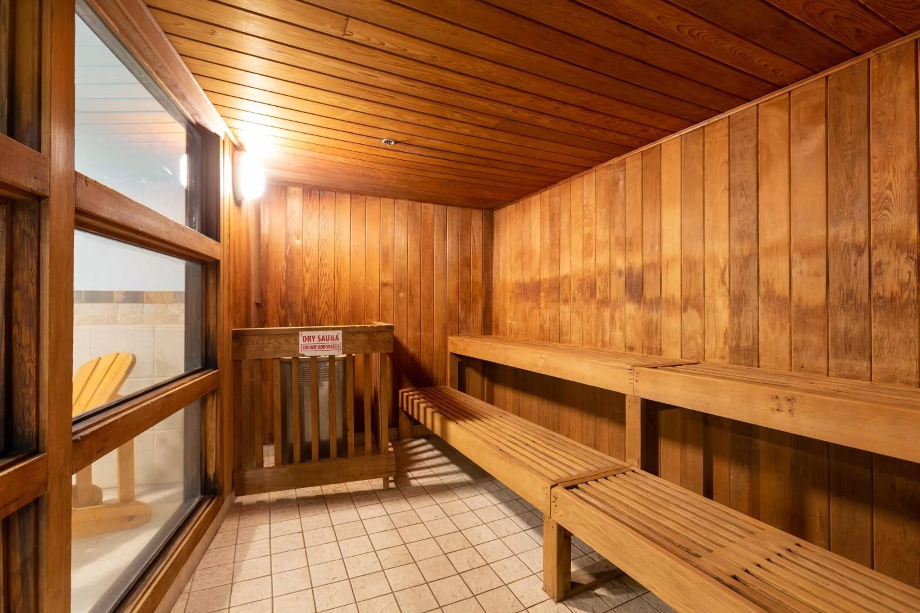 Sauna in Blackcomb Lodge