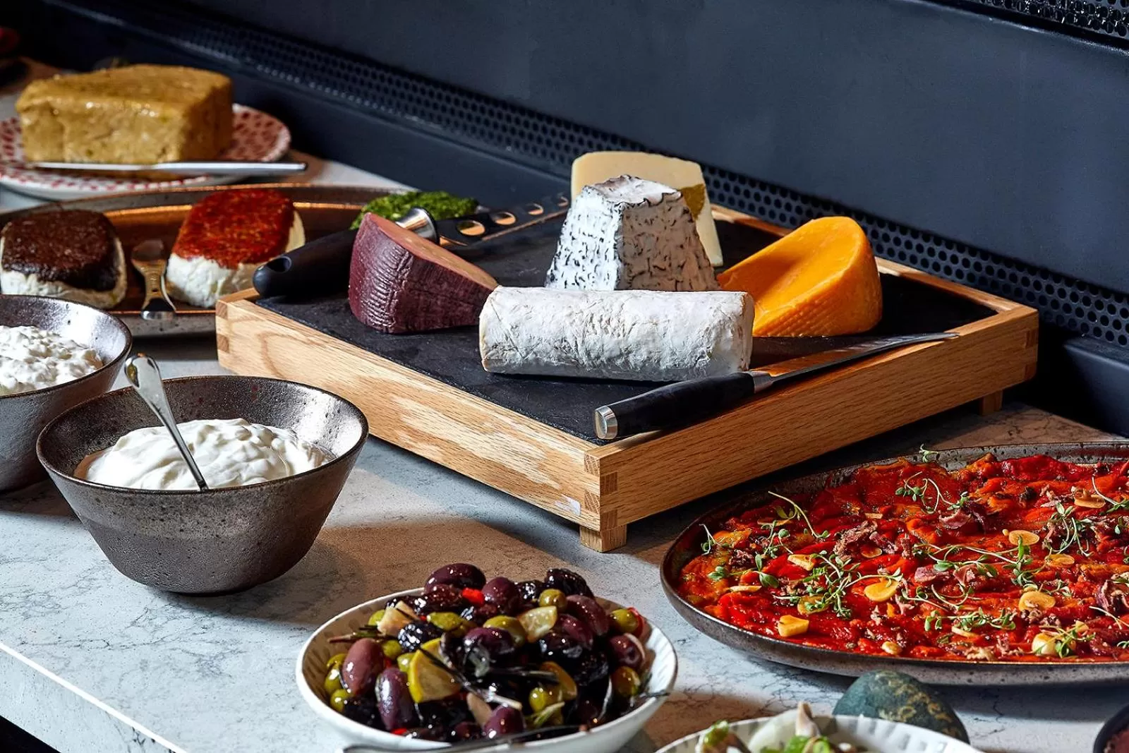 Buffet breakfast in Fabric Hotel - an Atlas Boutique Hotel